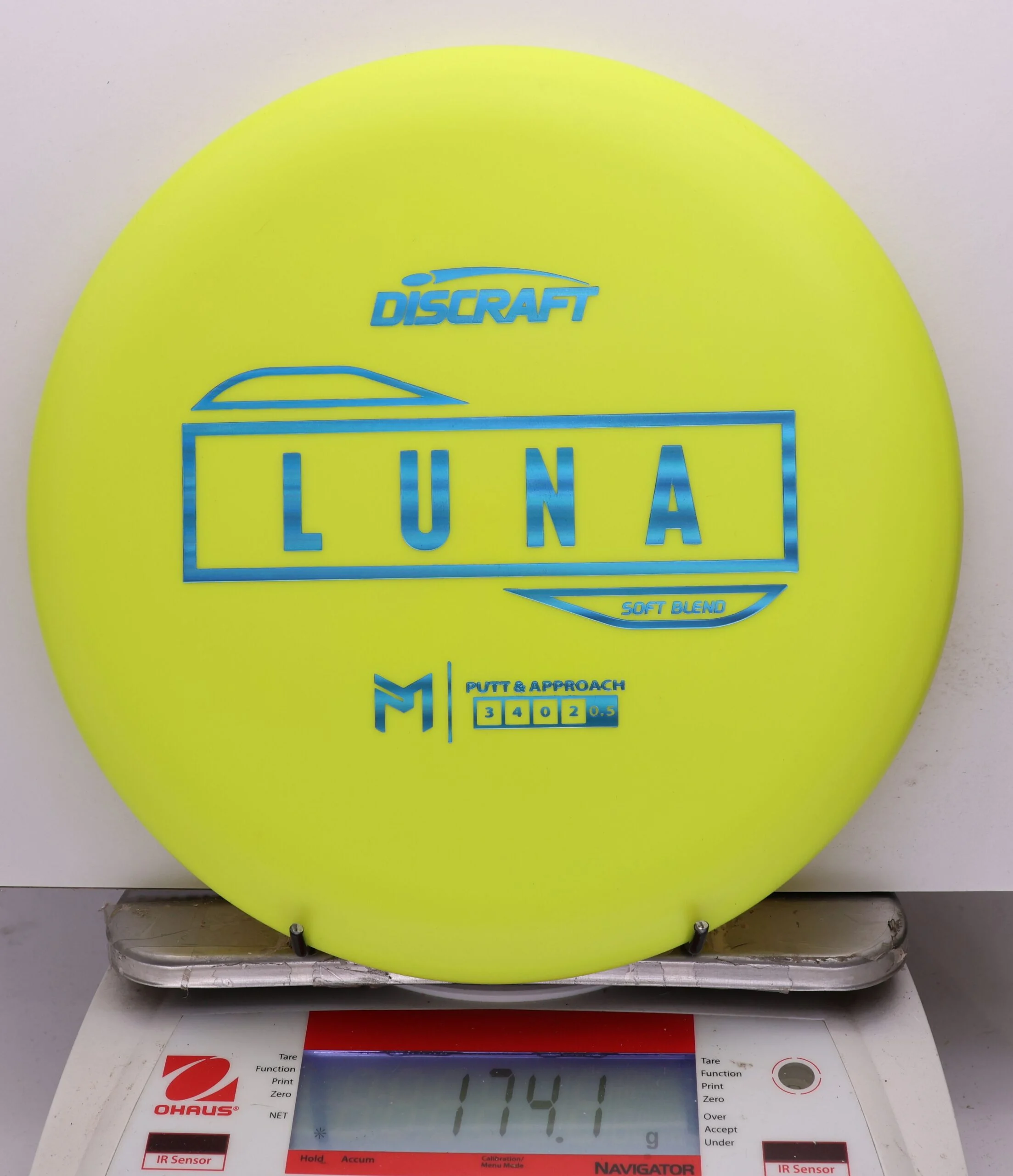1070847 Putter Line Soft Luna, Paul McBeth - #466 Yellow, 174