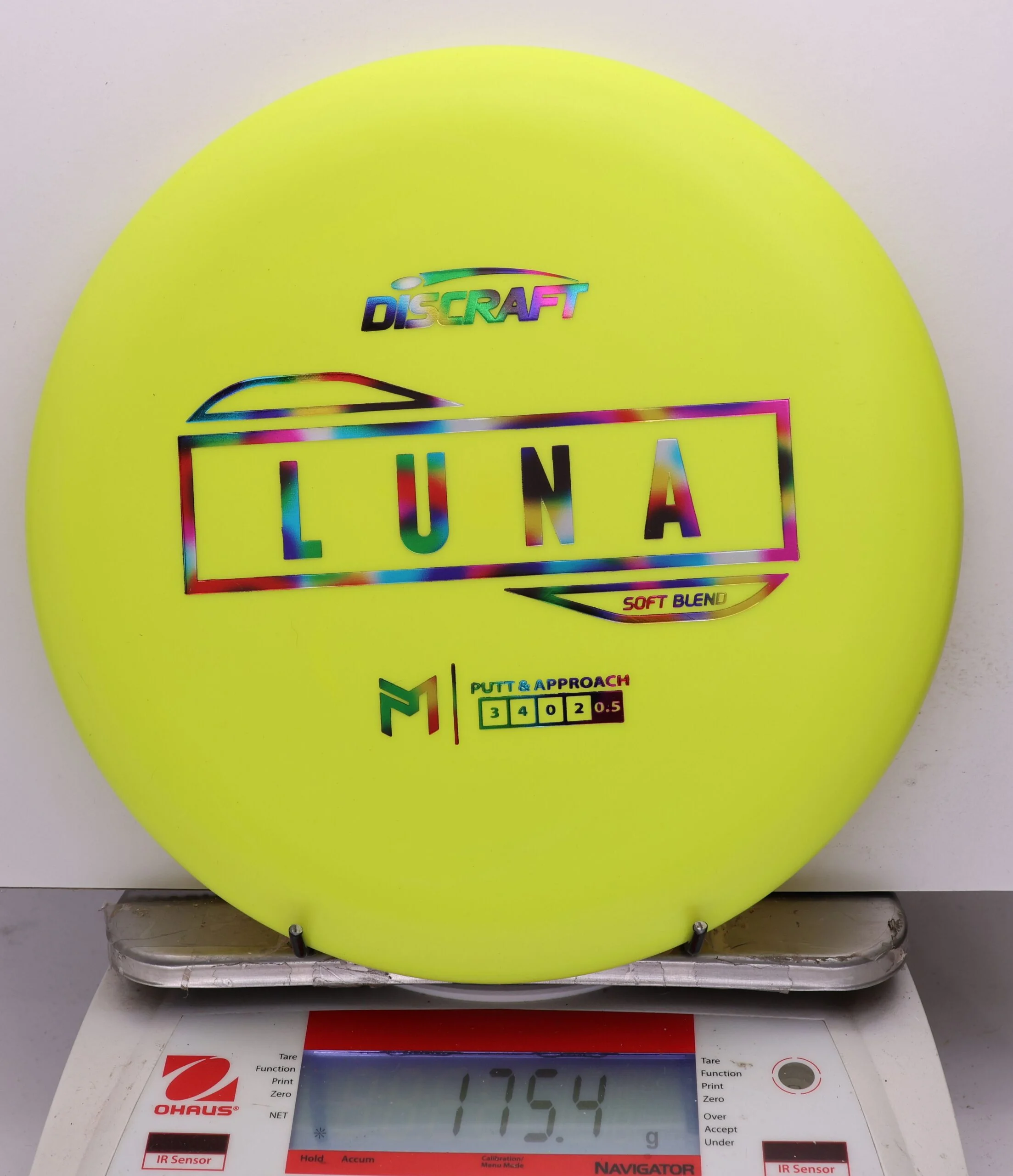 1070848 Putter Line Soft Luna, Paul McBeth - #467 Yellow, 175