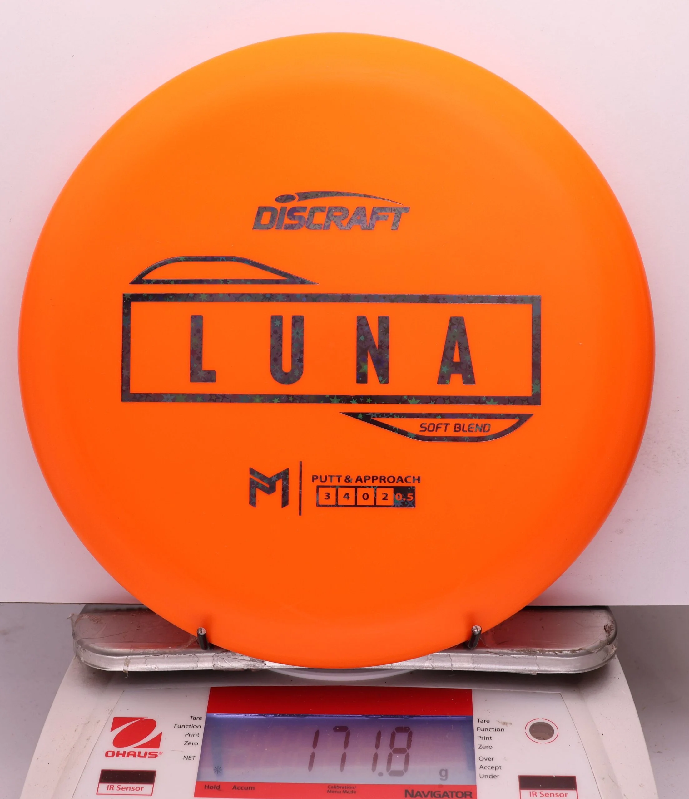 1070850 Putter Line Soft Luna, Paul McBeth - #469 Orange, 172