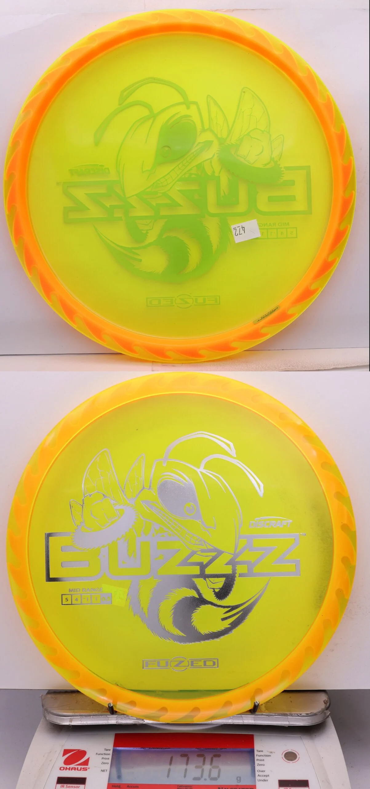 1071487 FuZed Line Buzzz, Buzzzsaw - #472 NYellow-Orange, 174