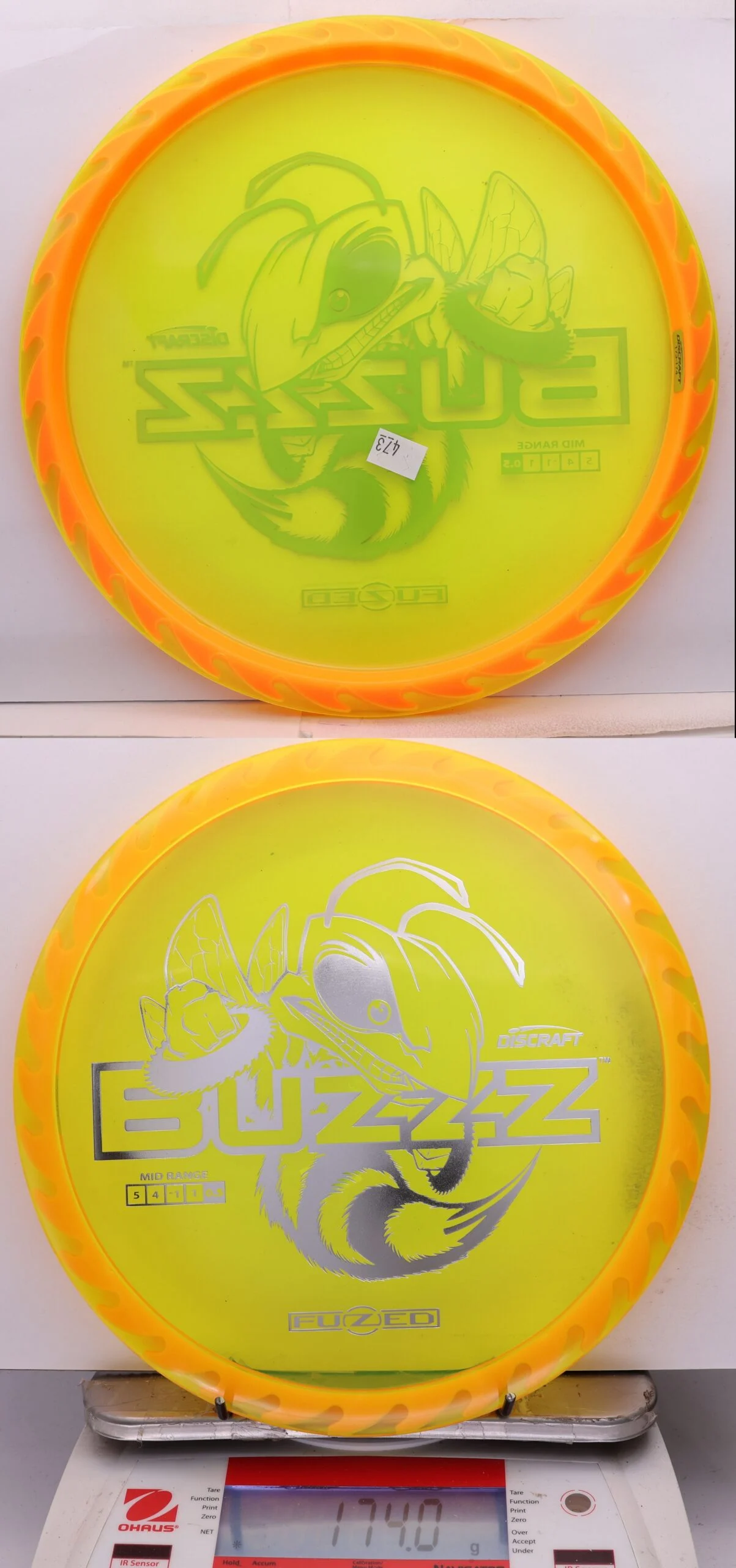 1071488 FuZed Line Buzzz, Buzzzsaw - #473 NYellow-Orange, 174