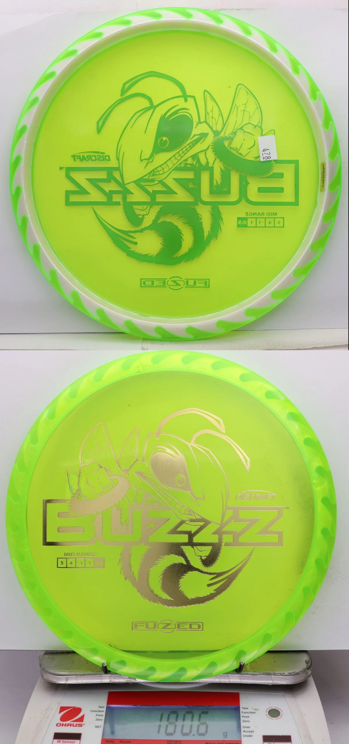 1071503 FuZed Line Buzzz, Buzzzsaw - #478 LtGreen-White, 181