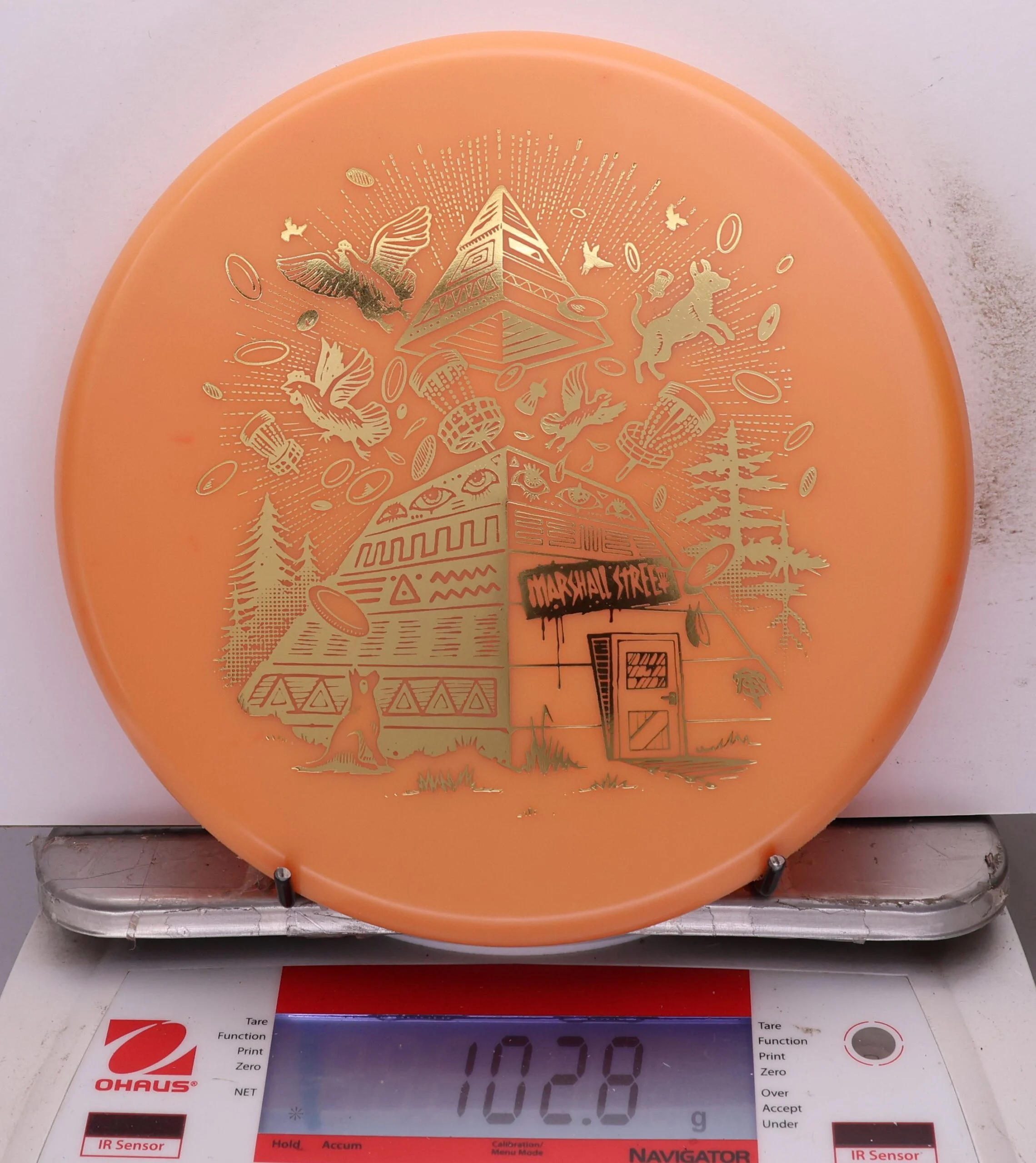1071841 Premium Lil Wizard, Pyramids Explosion Stamp - #01 Orange, 103