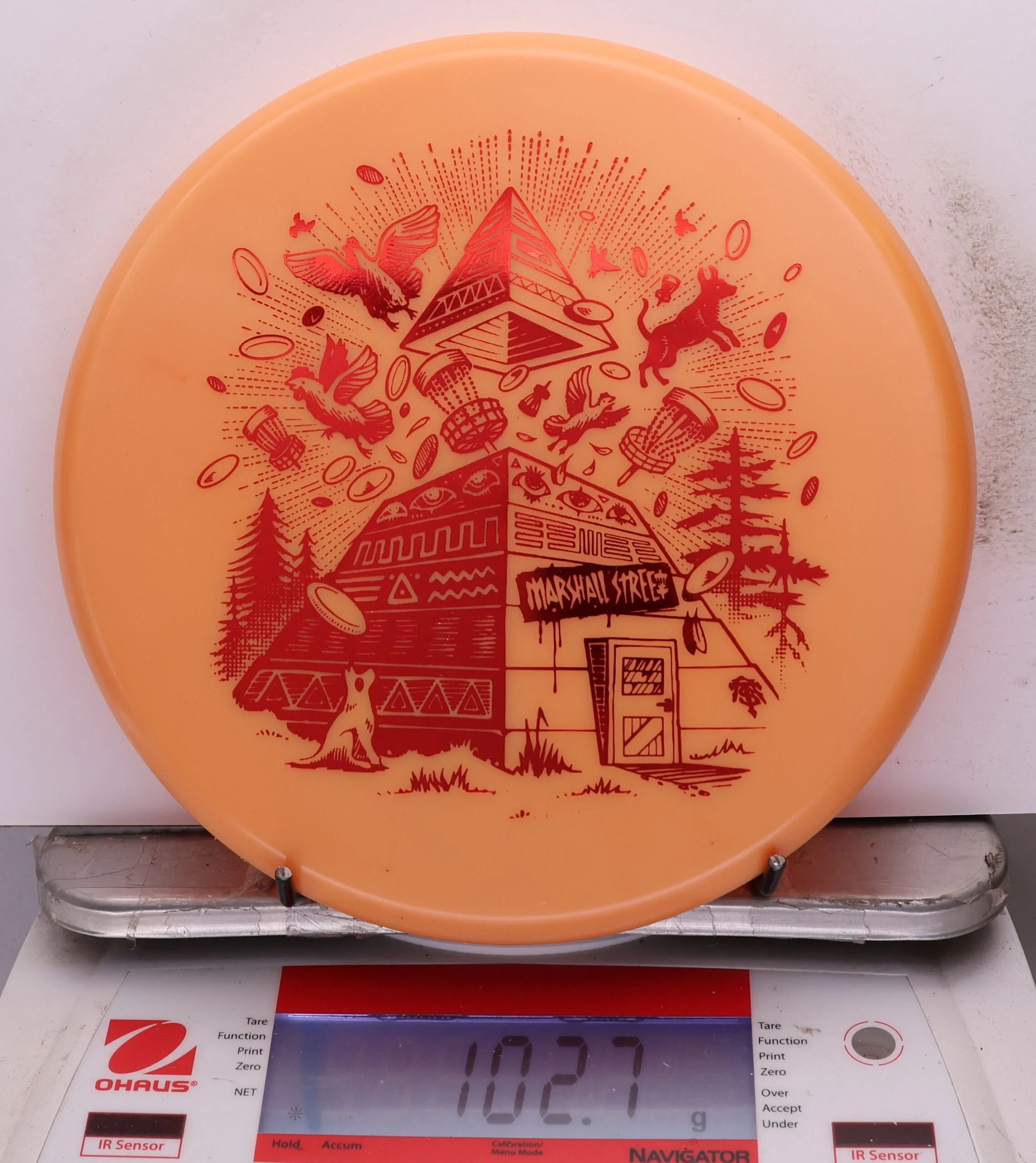 1071885 Premium Lil Wizard, Pyramids Explosion Stamp - #02 Orange, 103