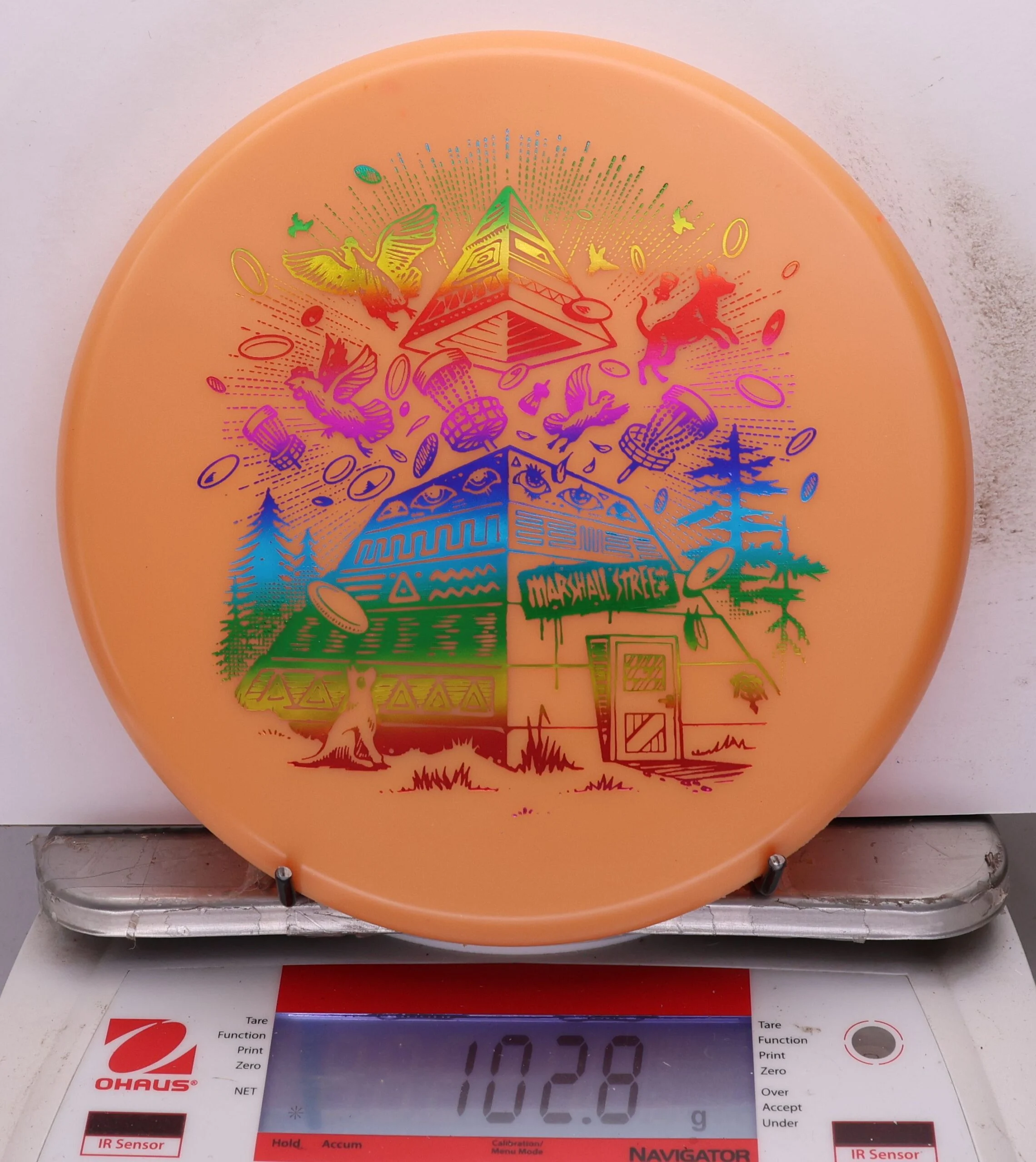 1071886 Premium Lil Wizard, Pyramids Explosion Stamp - #03 Orange, 103