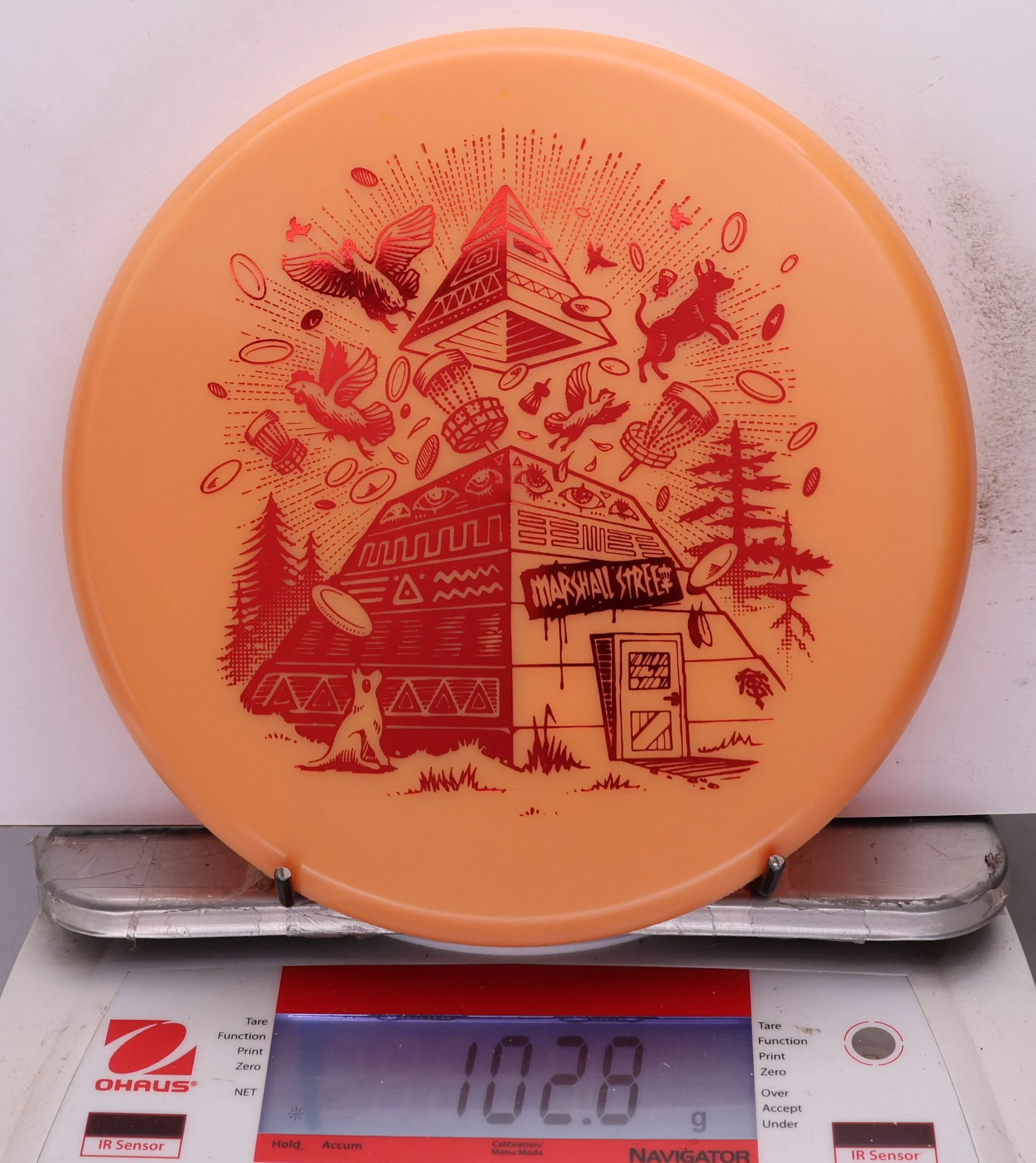 1071887 Premium Lil Wizard, Pyramids Explosion Stamp - #04 Orange, 103