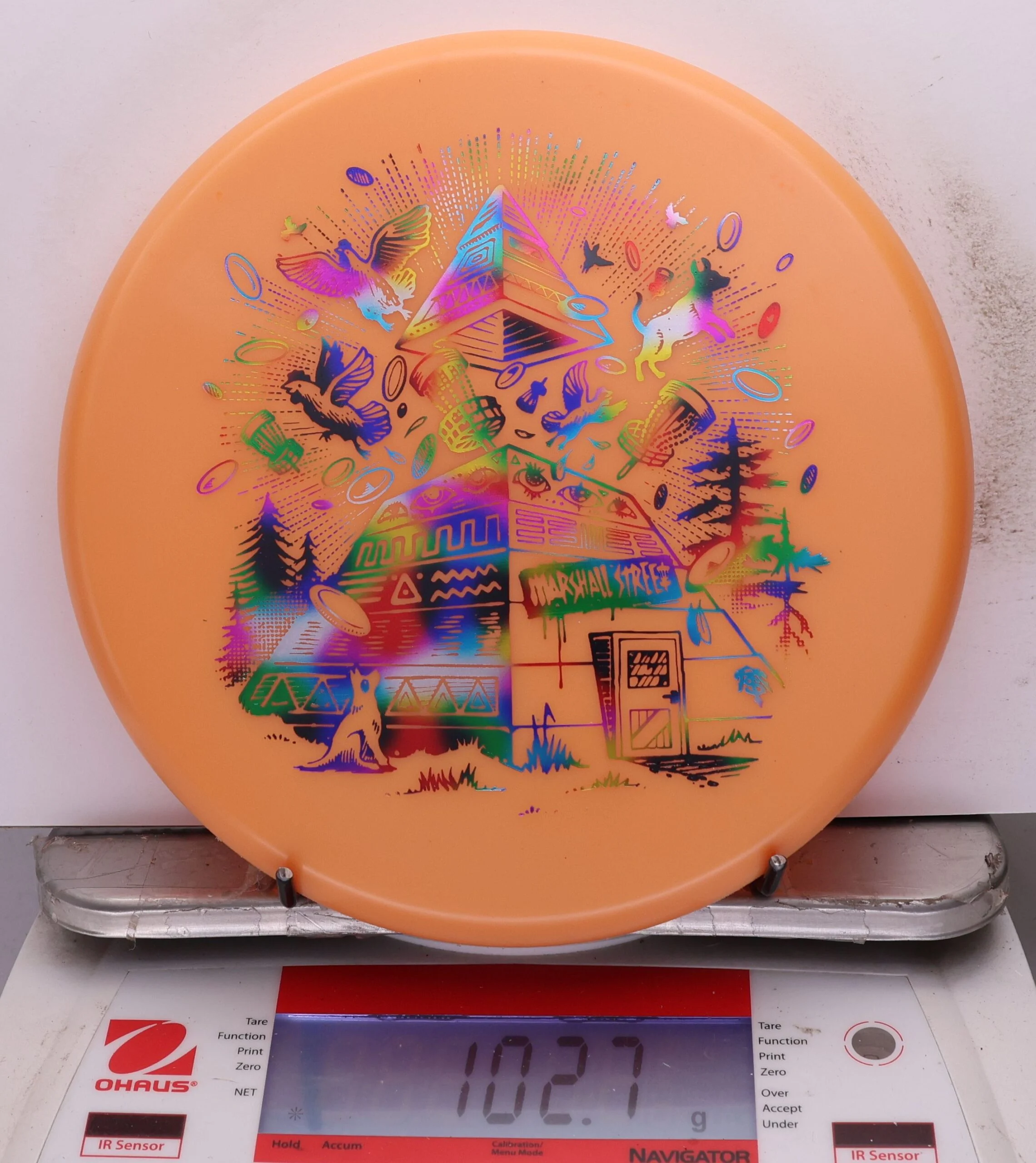 1071888 Premium Lil Wizard, Pyramids Explosion Stamp - #05 Orange, 103