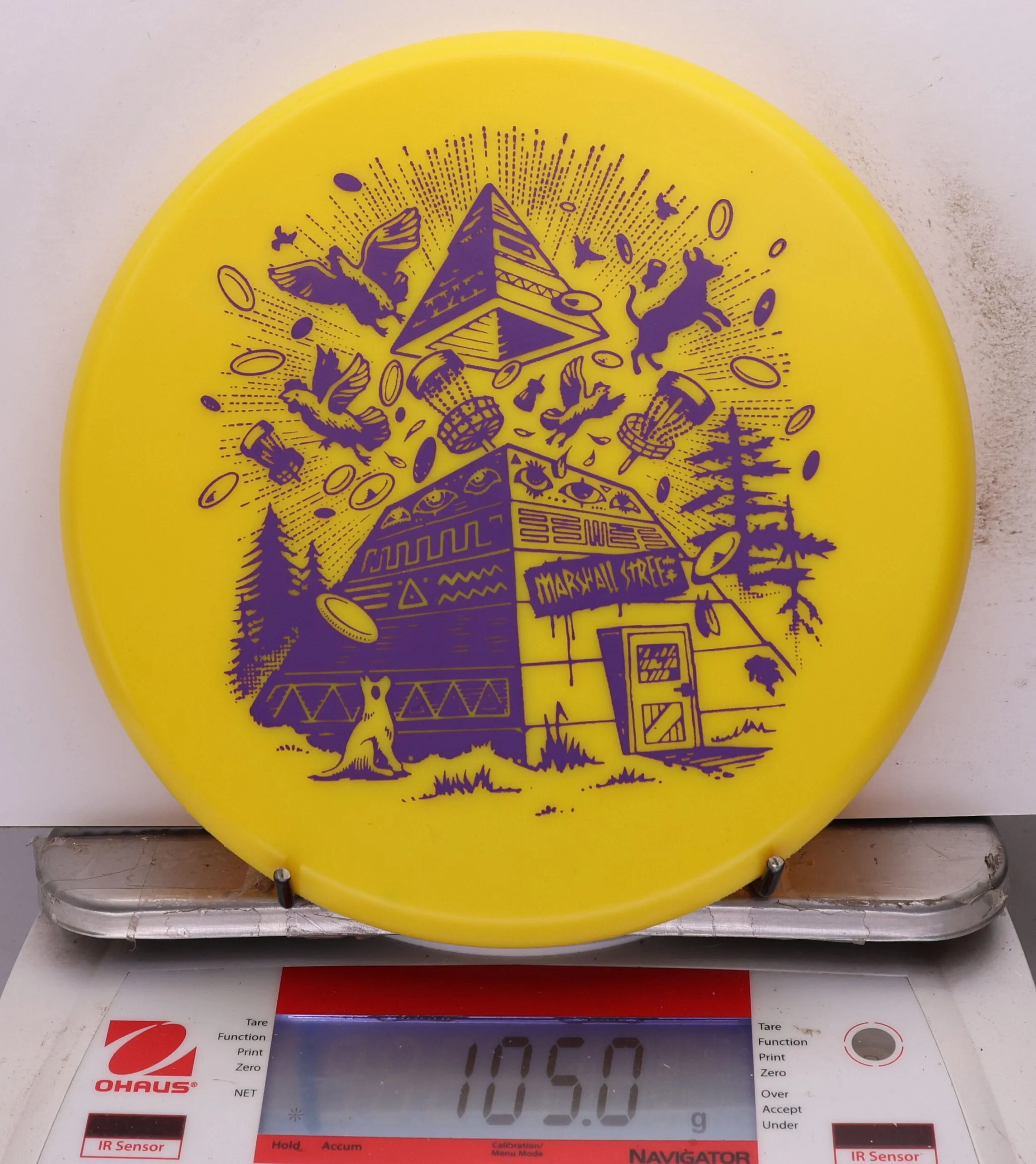 1071929 Premium Lil Wizard, Pyramids Explosion Stamp - #07 Yellow, 105