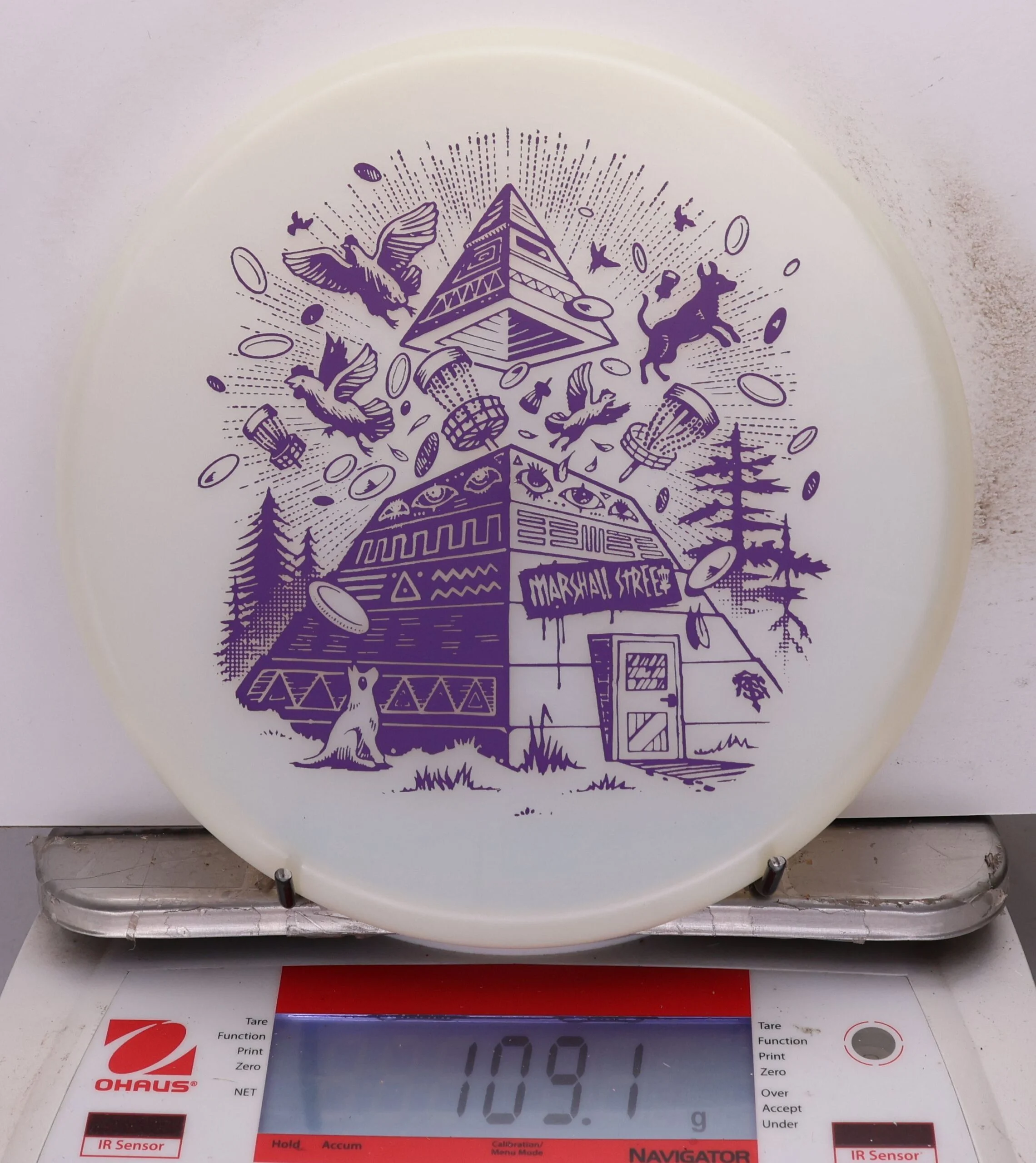 1071932 Premium Lil Wizard, Pyramids Explosion Stamp - #10 White, 109