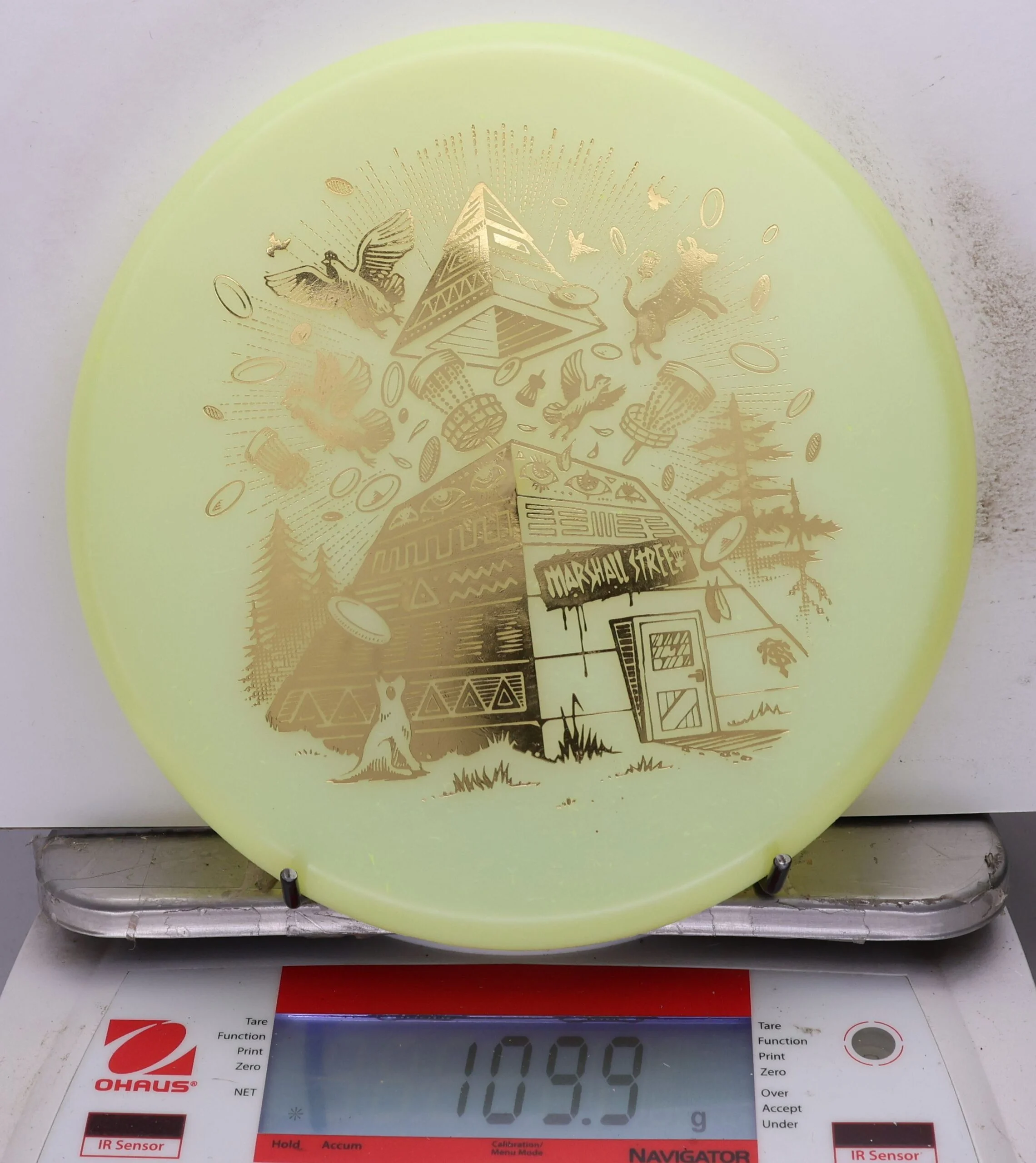 1071973 Premium Lil Wizard, Pyramids Explosion Stamp - #12 LtYellow, 110