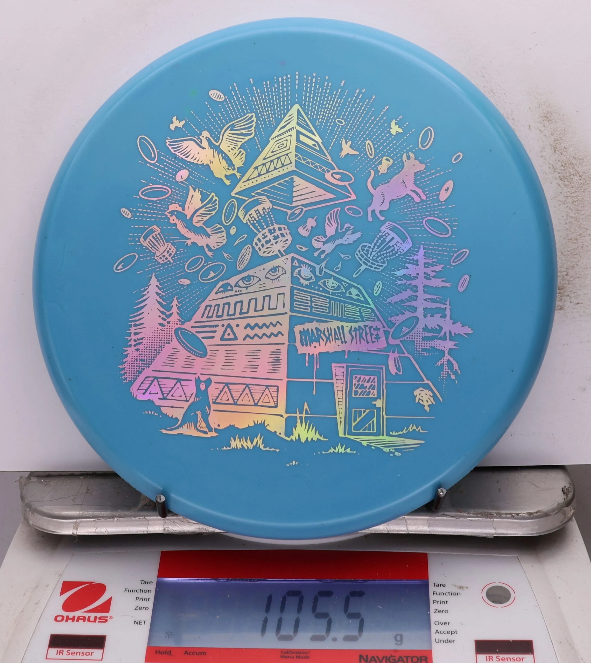 1072020 Premium Lil Wizard, Pyramids Explosion Stamp - #20 Blue, 106