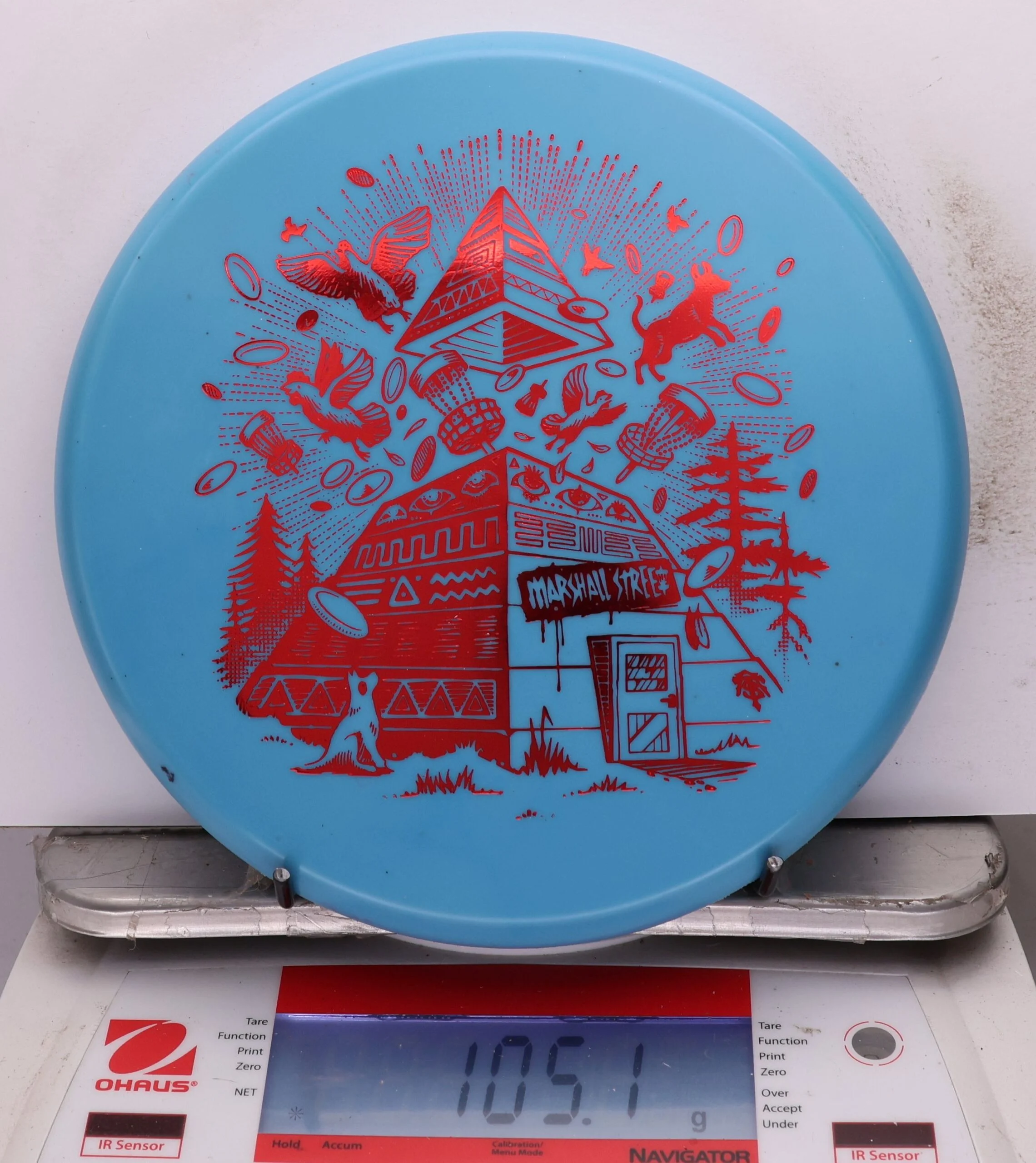 1072061 Premium Lil Wizard, Pyramids Explosion Stamp - #22 Blue, 105