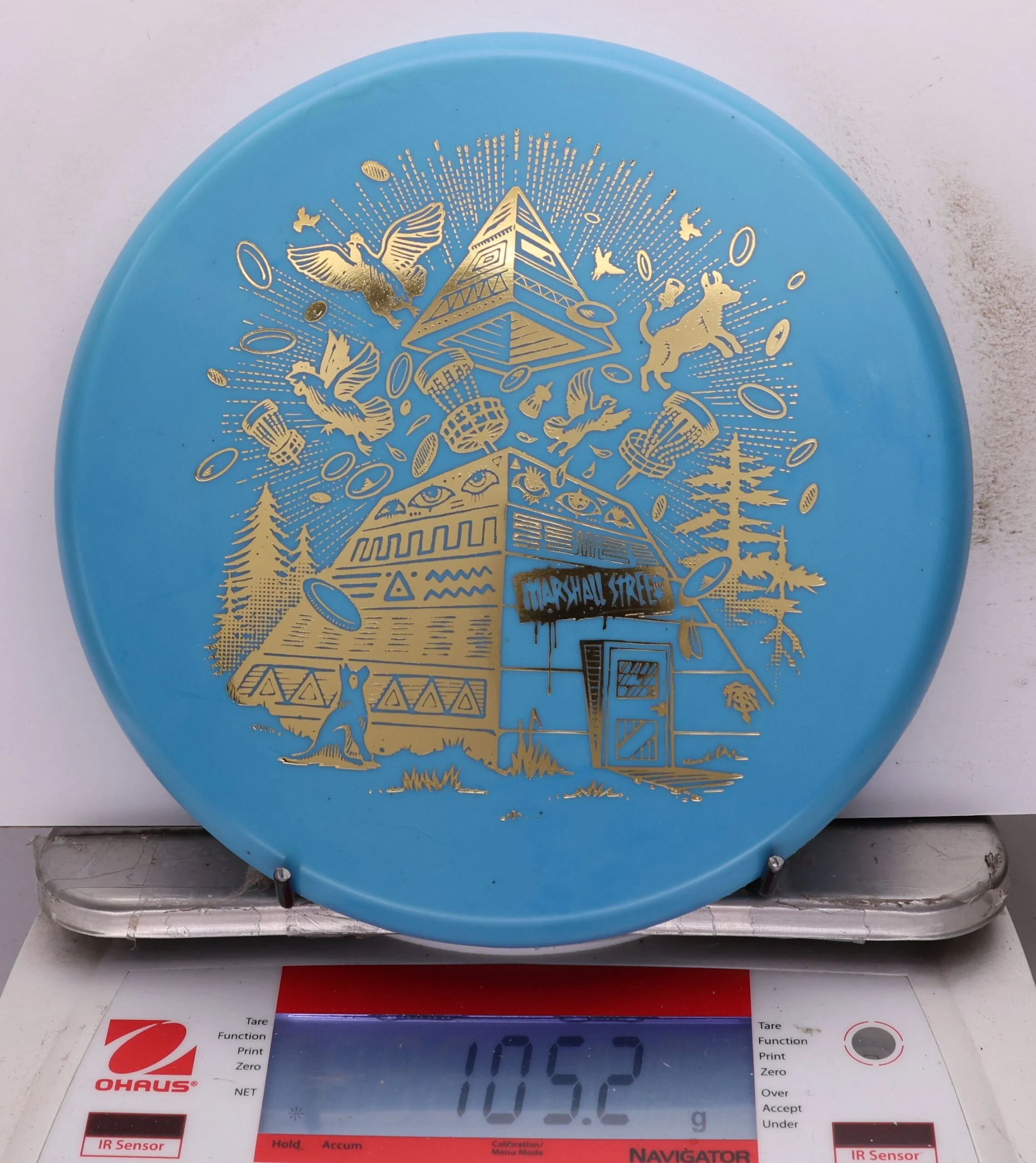 1072062 Premium Lil Wizard, Pyramids Explosion Stamp - #23 Blue, 105