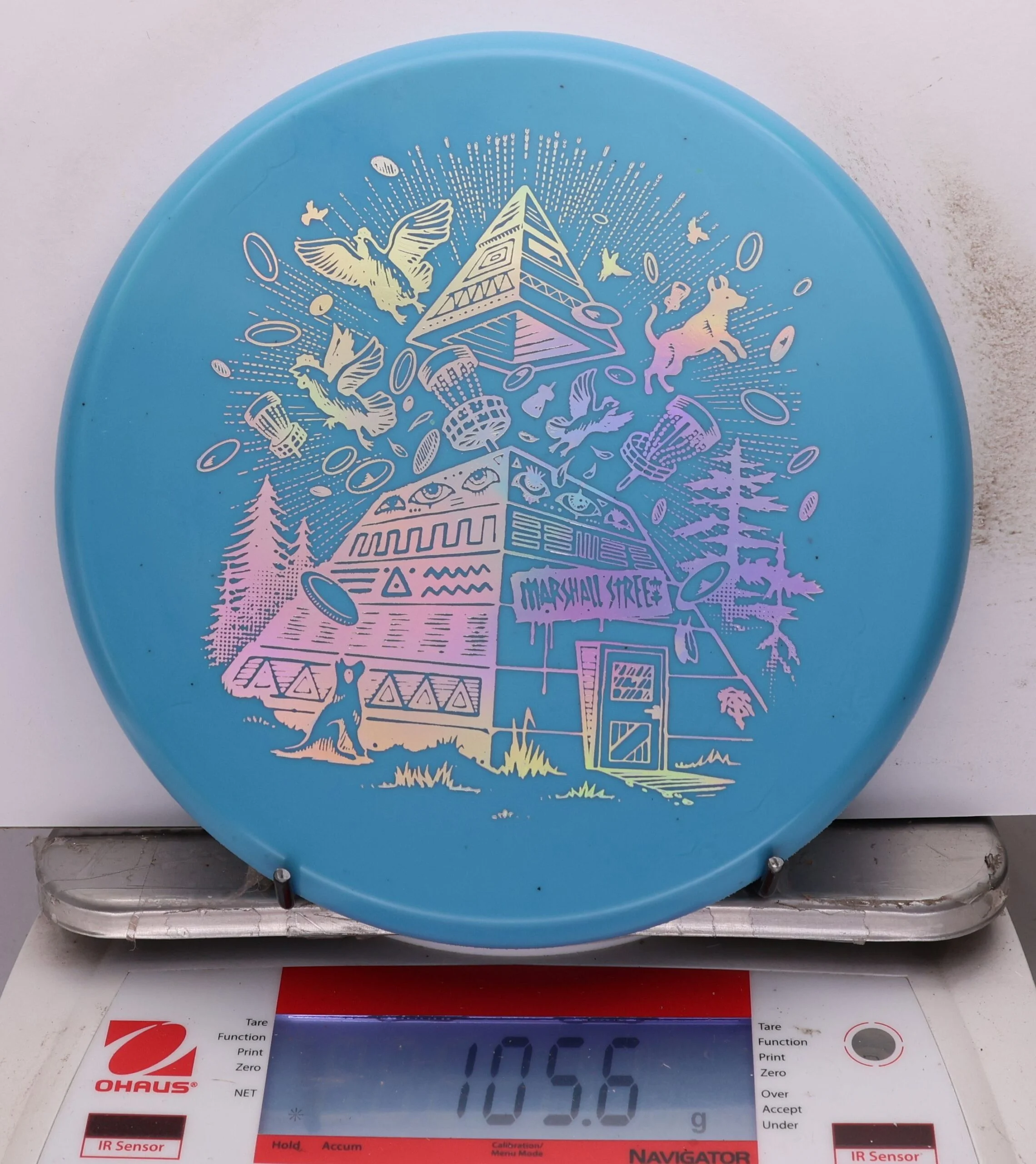 1072063 Premium Lil Wizard, Pyramids Explosion Stamp - #24 Blue, 106