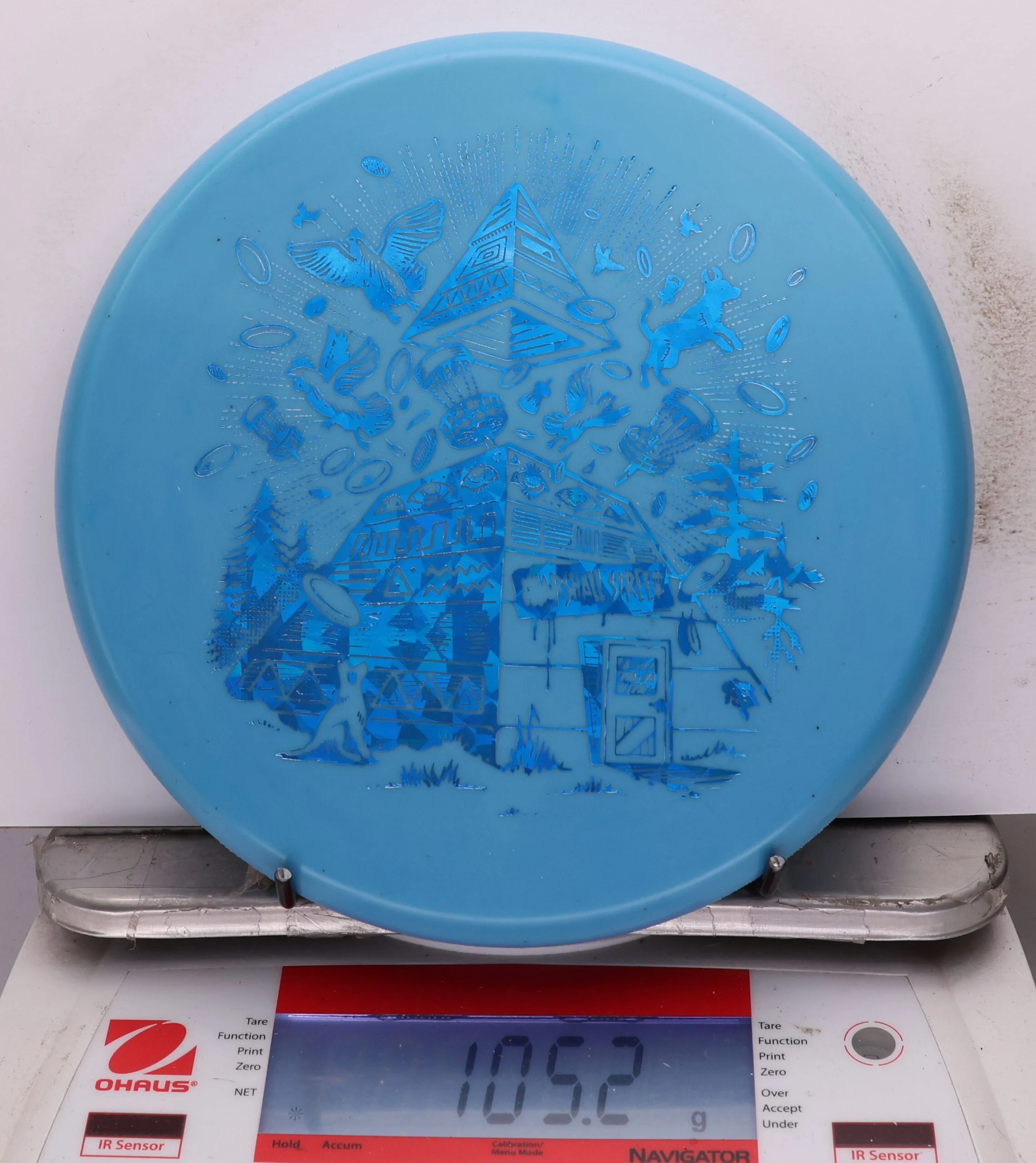 1072064 Premium Lil Wizard, Pyramids Explosion Stamp - #25 Blue, 105