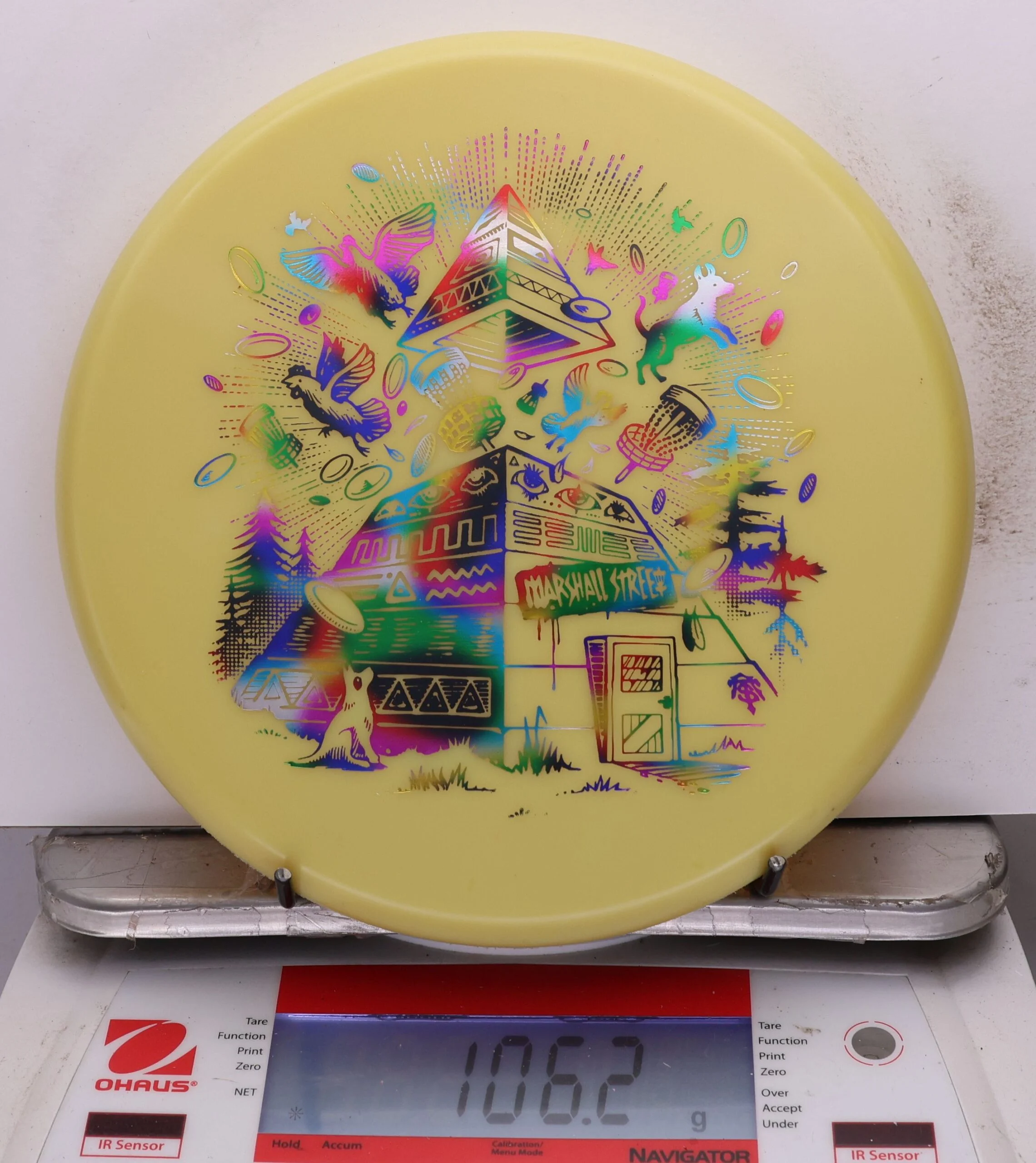 1072065 Premium Lil Wizard, Pyramids Explosion Stamp - #26 Yellow, 106