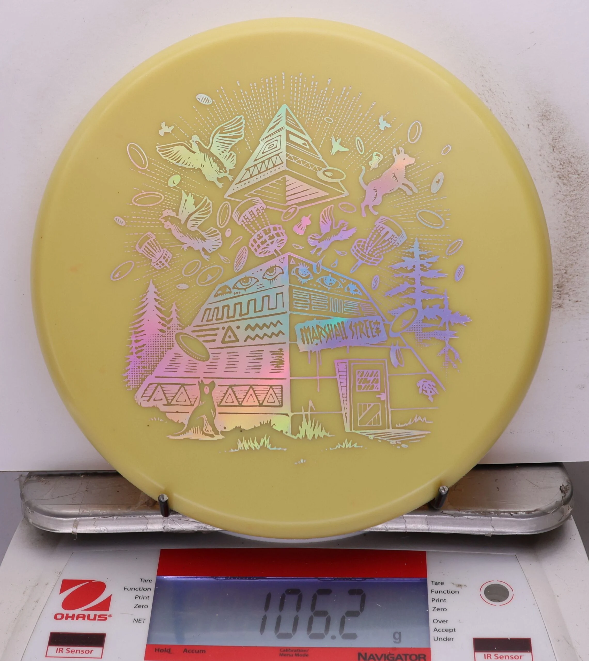 1072105 Premium Lil Wizard, Pyramids Explosion Stamp - #27 Yellow, 106