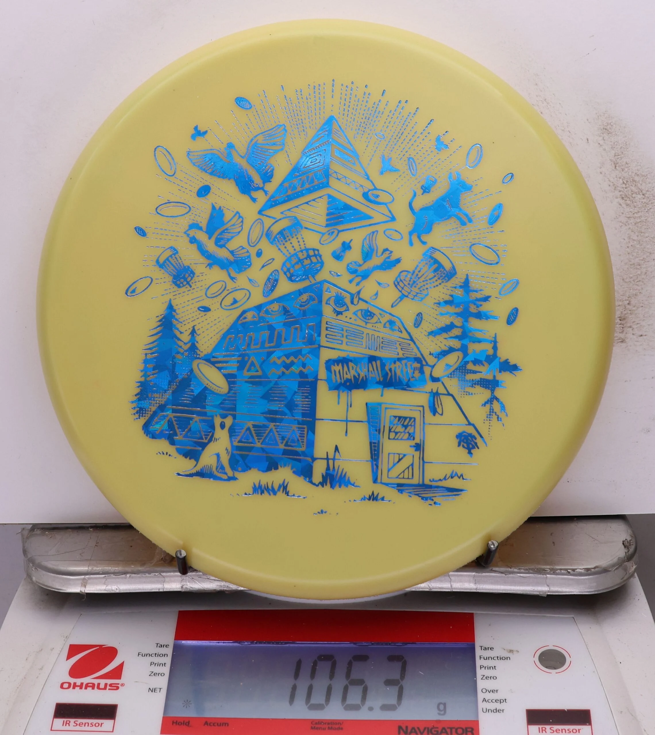 1072106 Premium Lil Wizard, Pyramids Explosion Stamp - #28 Yellow, 106