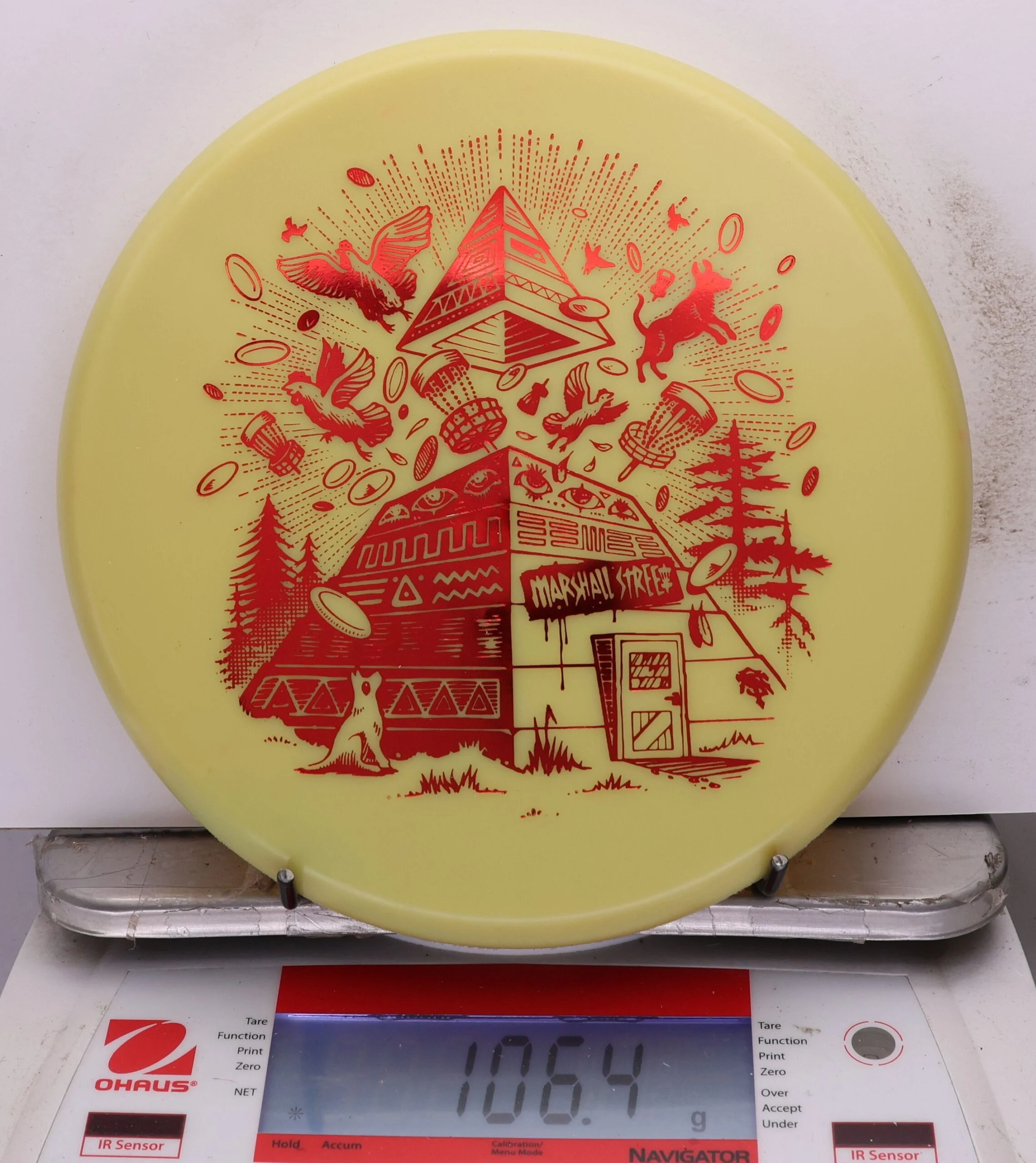 1072107 Premium Lil Wizard, Pyramids Explosion Stamp - #29 Yellow, 106