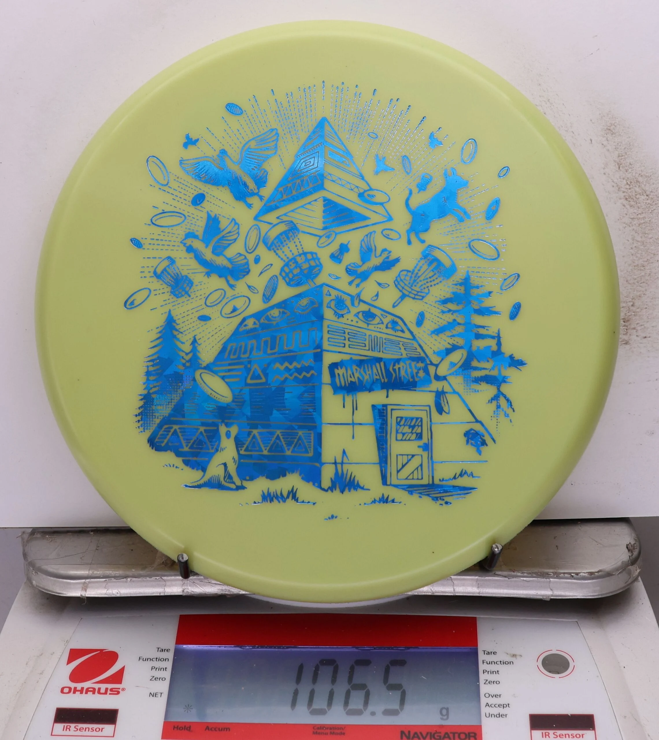 1072149 Premium Lil Wizard, Pyramids Explosion Stamp - #32 Grellow, 107