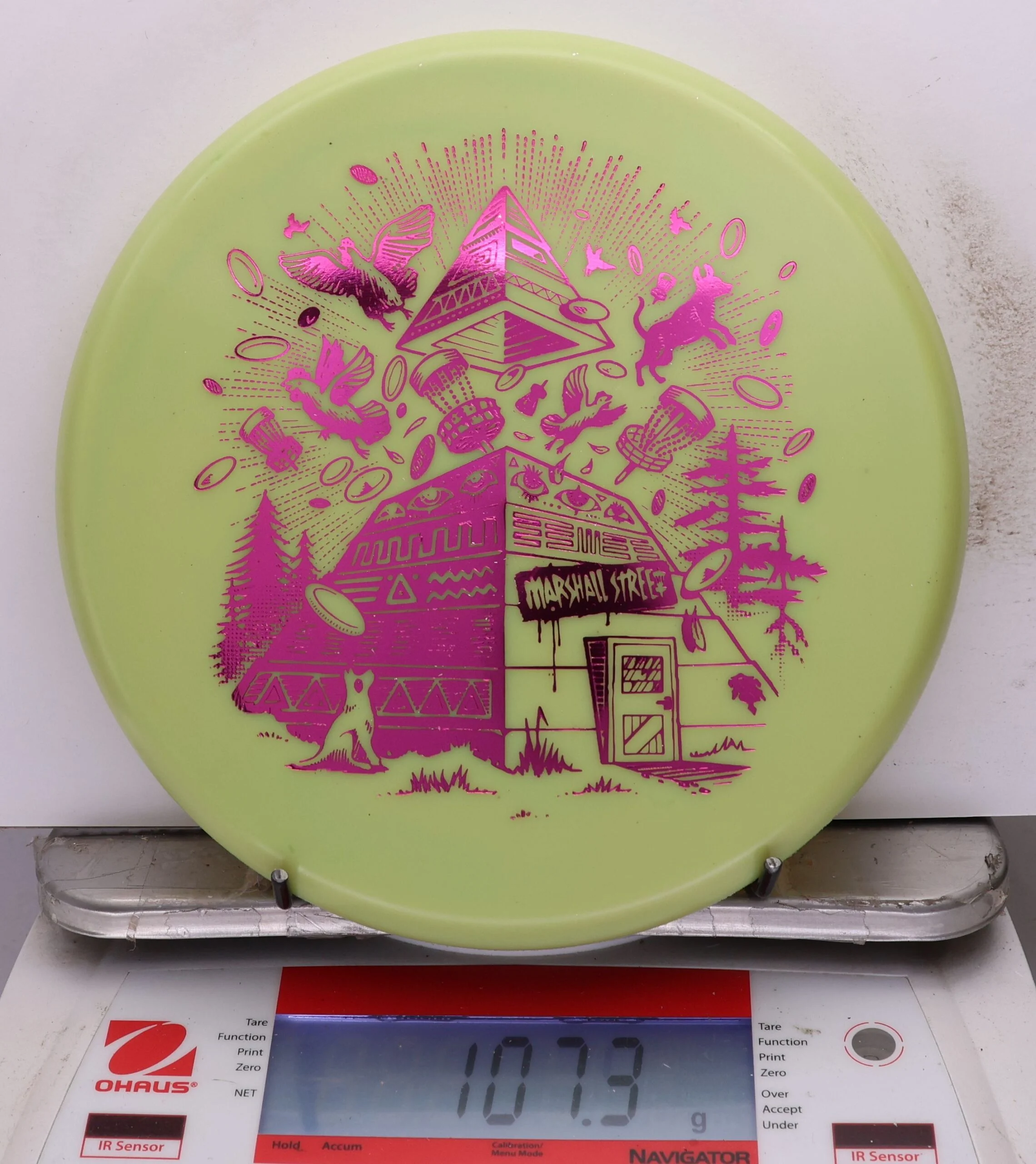 1072153 Premium Lil Wizard, Pyramids Explosion Stamp - #36 Grellow, 107