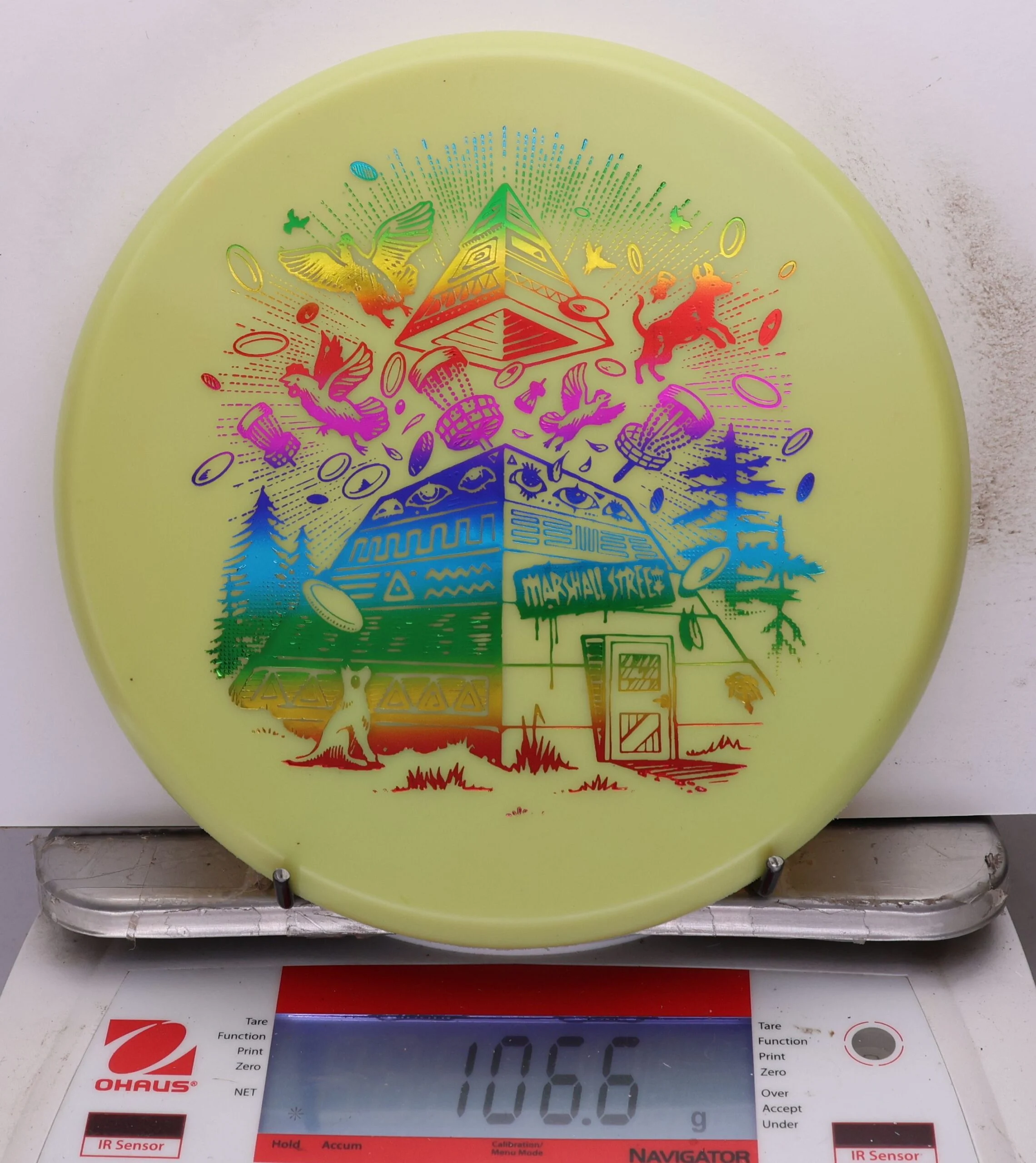 1072193 Premium Lil Wizard, Pyramids Explosion Stamp - #37 Grellow, 107