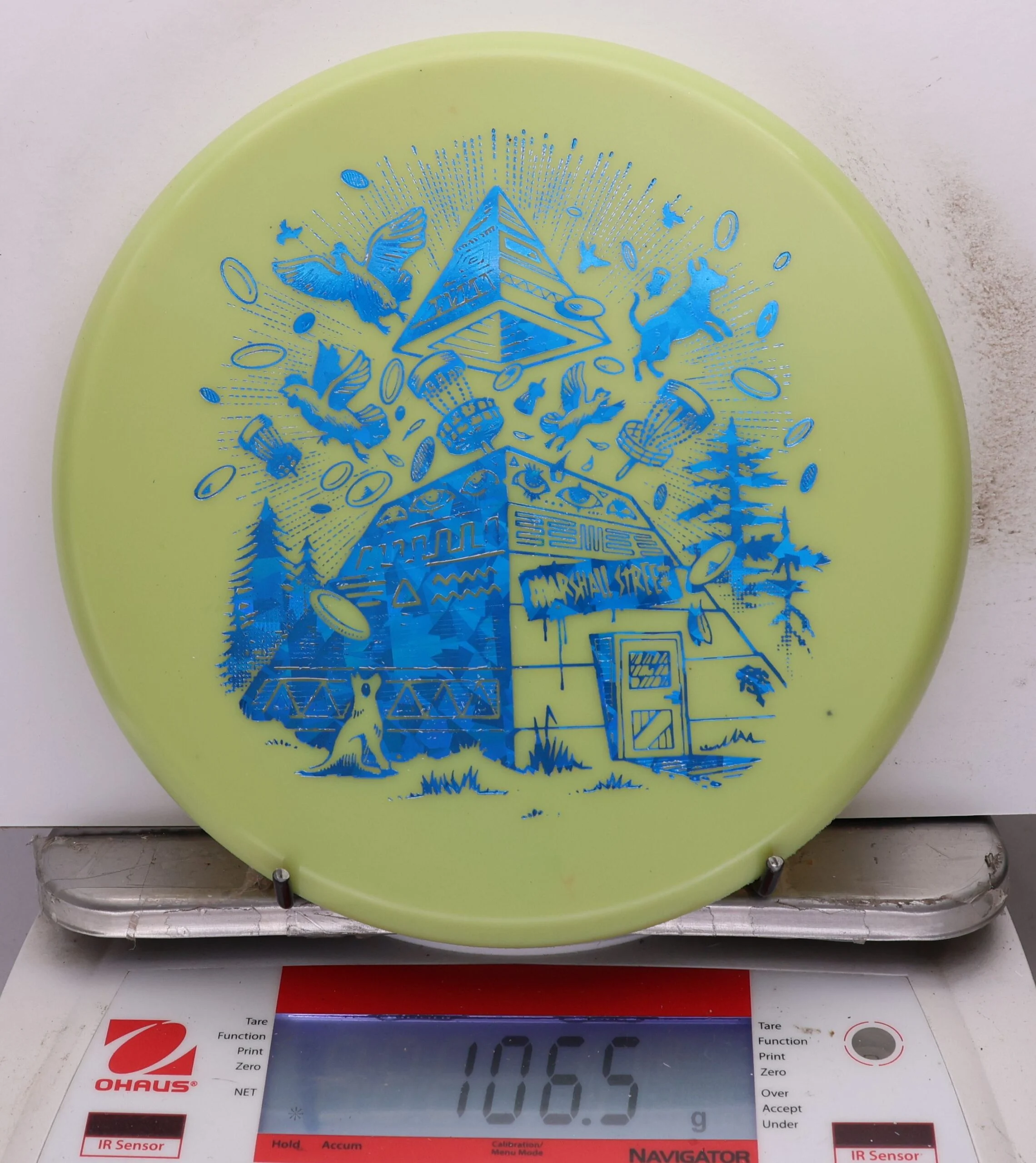 1072194 Premium Lil Wizard, Pyramids Explosion Stamp - #38 Grellow, 107