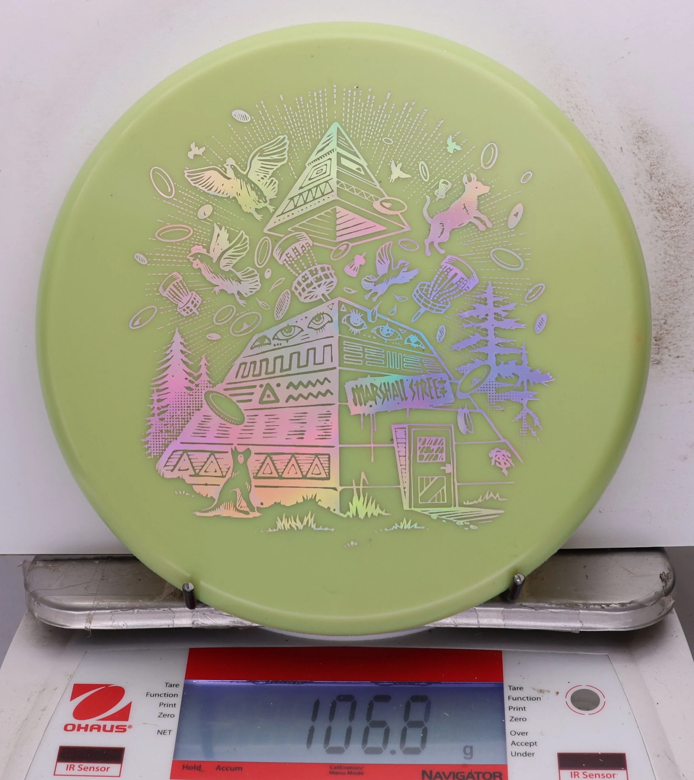 1072195 Premium Lil Wizard, Pyramids Explosion Stamp - #39 Grellow, 107