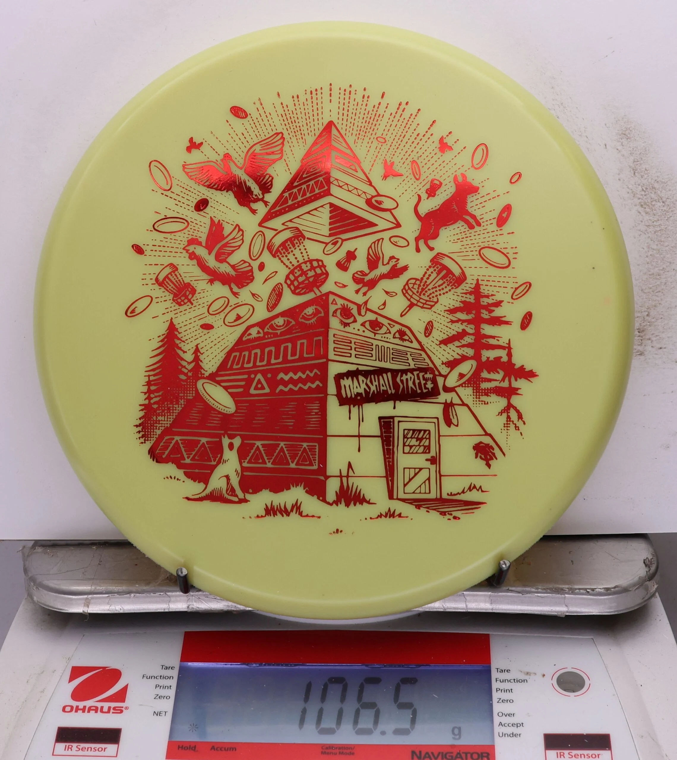 1072196 Premium Lil Wizard, Pyramids Explosion Stamp - #40 Grellow, 107