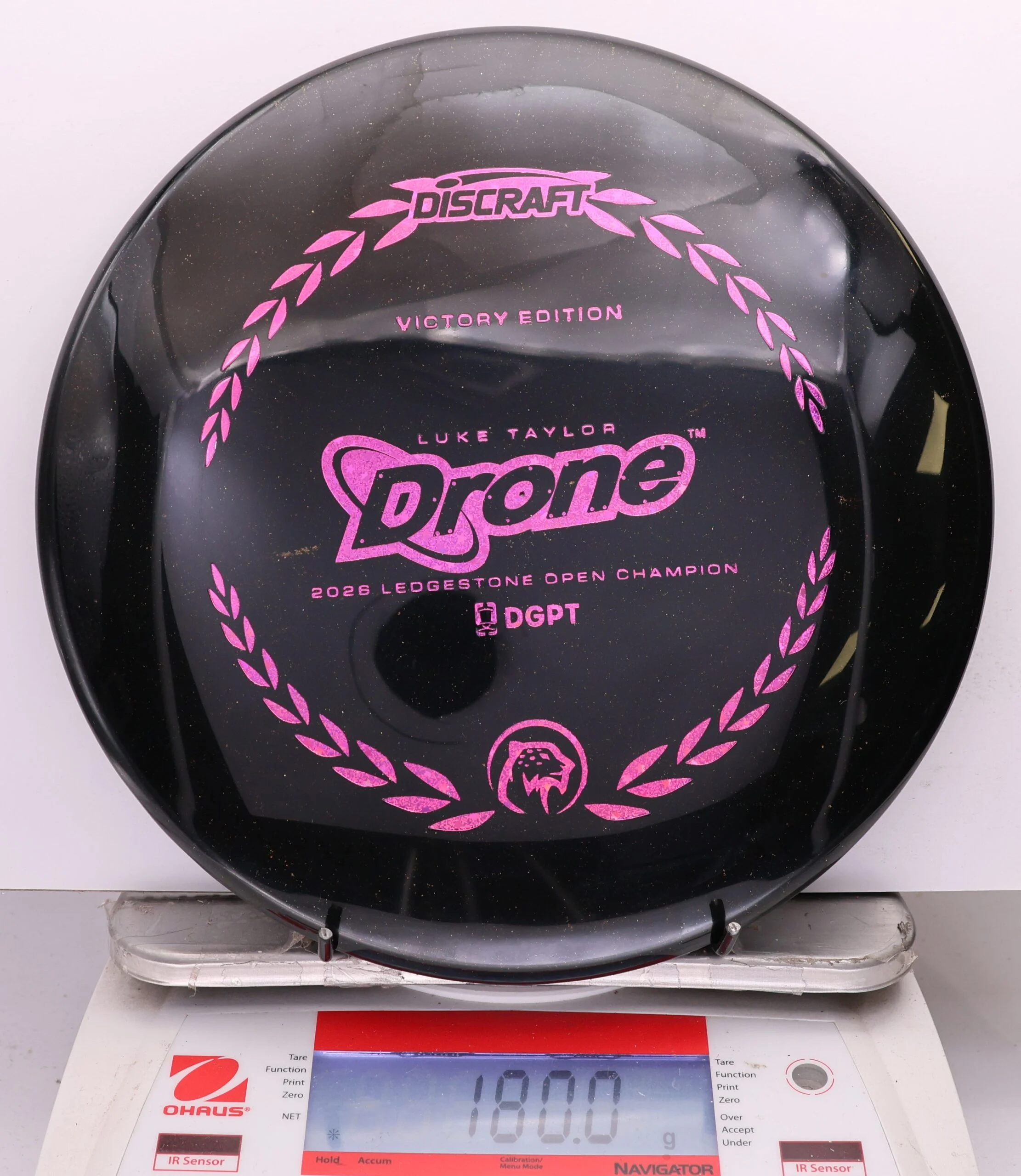 1073677 Midnight Z Sparkle Drone, Luke Taylor 2026 Ledgestone Open Champion - #16 Black, 180