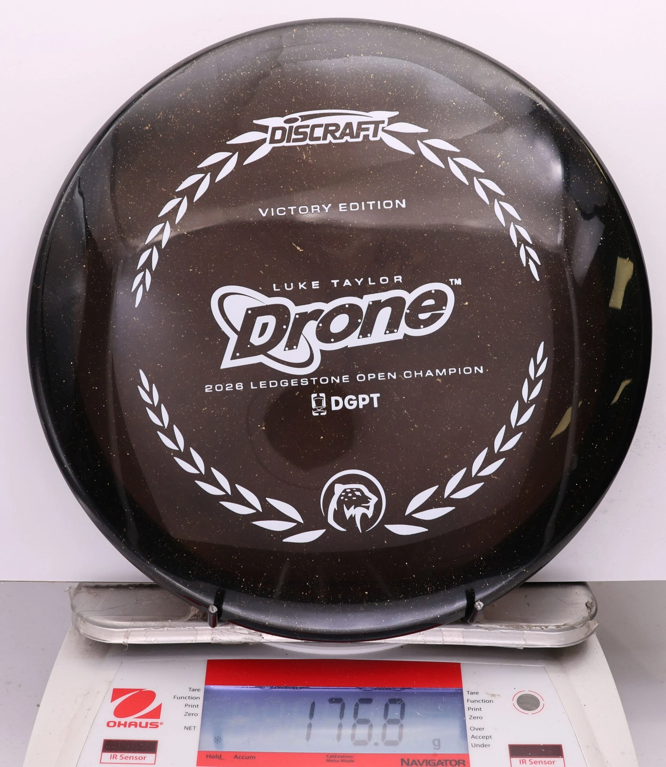 1073703 Midnight Z Sparkle Drone, Luke Taylor 2026 Ledgestone Open Champion - #18 Black, 177
