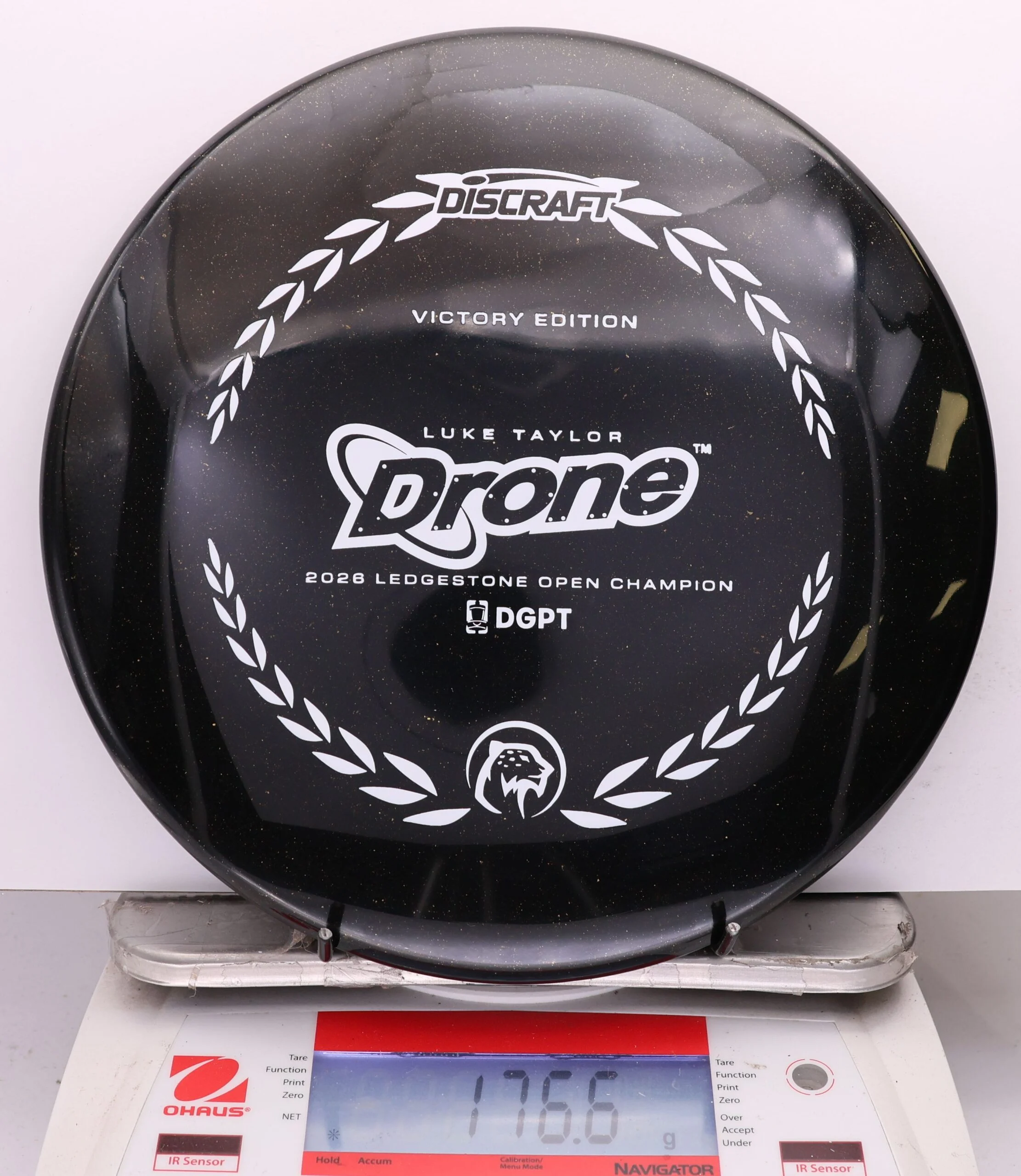 1073704 Midnight Z Sparkle Drone, Luke Taylor 2026 Ledgestone Open Champion - #19 Black, 177
