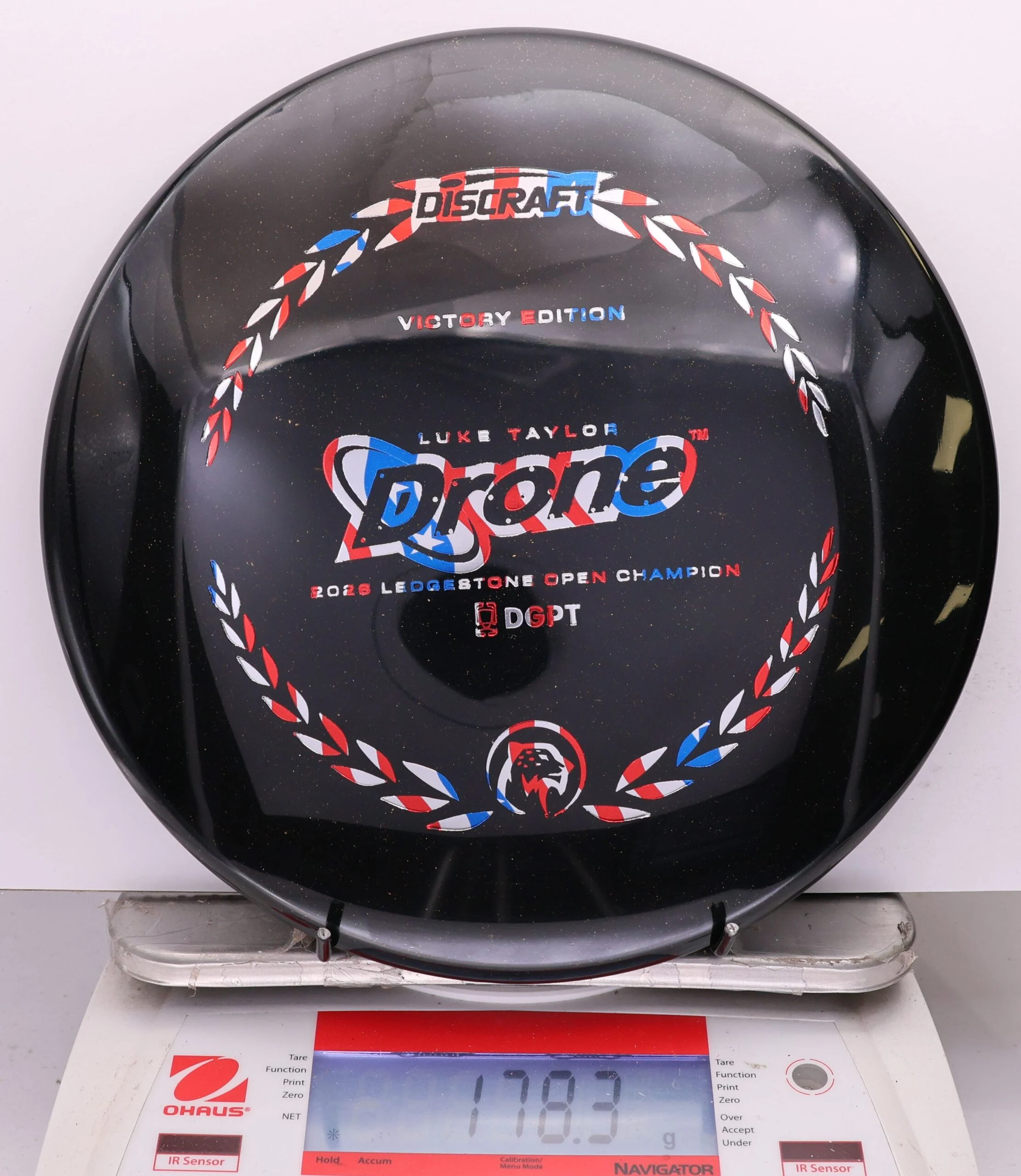 1073731 Midnight Z Sparkle Drone, Luke Taylor 2026 Ledgestone Open Champion - #22 Black, 178