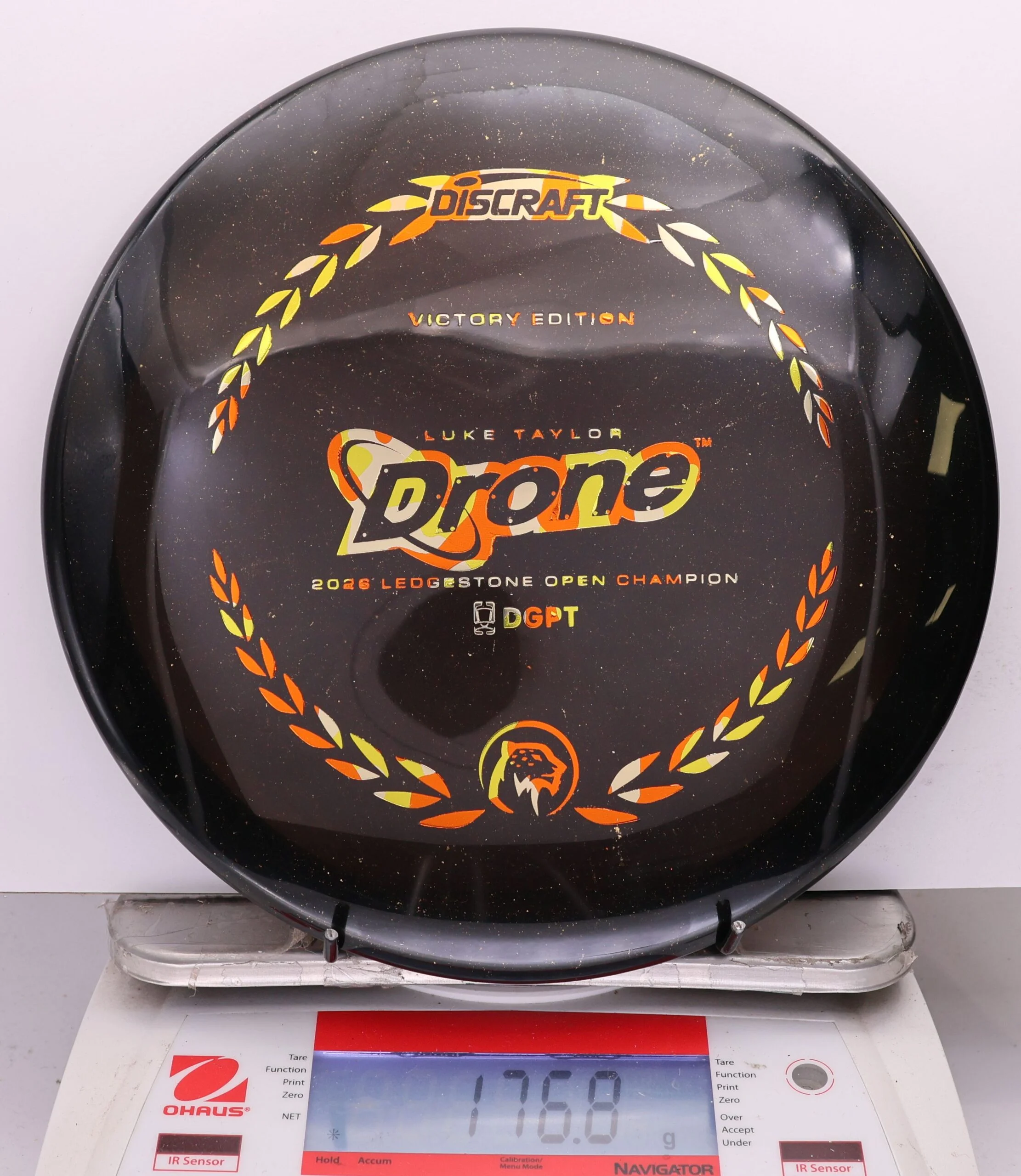 1073732 Midnight Z Sparkle Drone, Luke Taylor 2026 Ledgestone Open Champion - #23 Black, 177