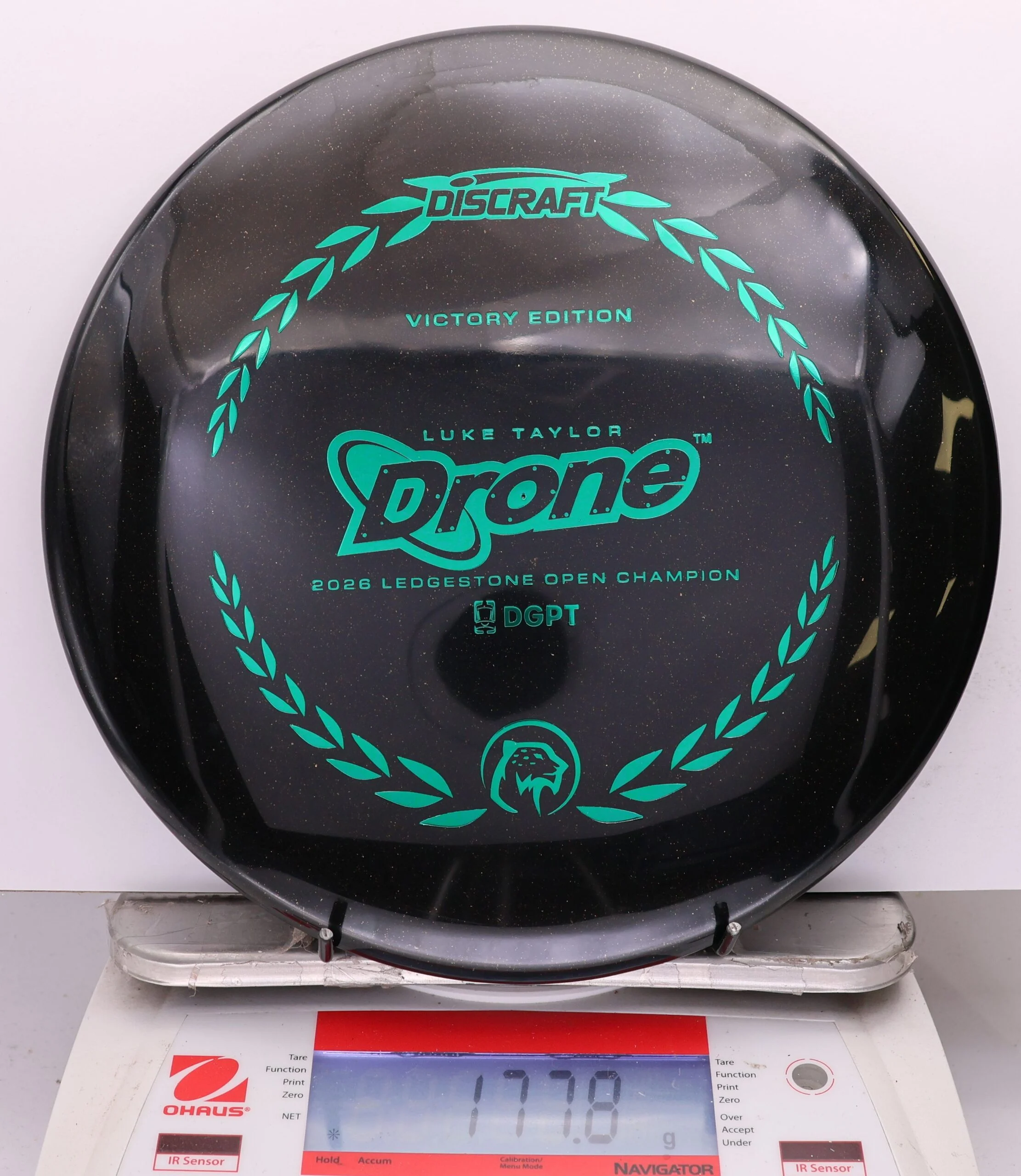 1073733 Midnight Z Sparkle Drone, Luke Taylor 2026 Ledgestone Open Champion - #24 Black, 178