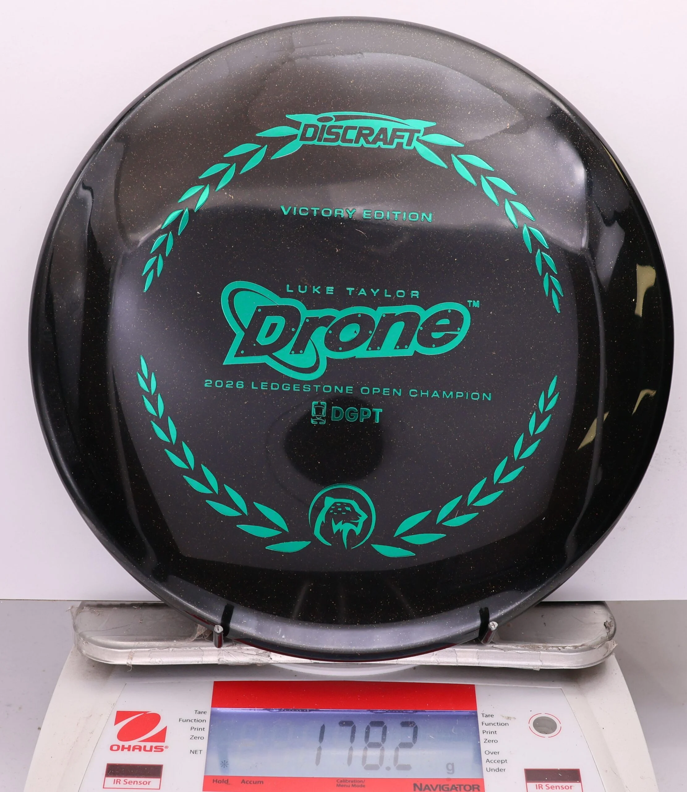 1073734 Midnight Z Sparkle Drone, Luke Taylor 2026 Ledgestone Open Champion - #25 Black, 178
