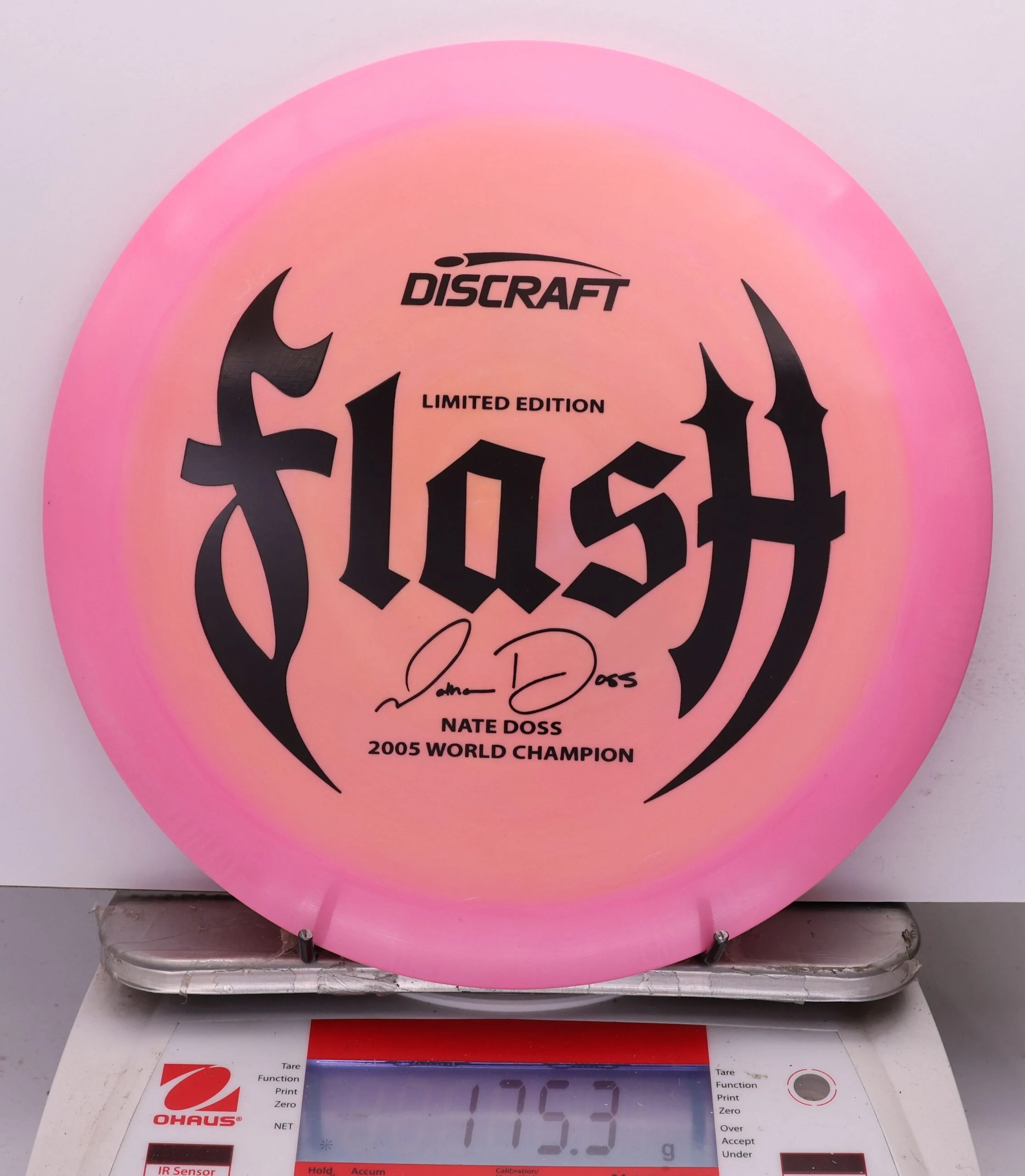 1073821 ESP Flash, Nate Doss Limited Edition - #10 PinkOrange, 175