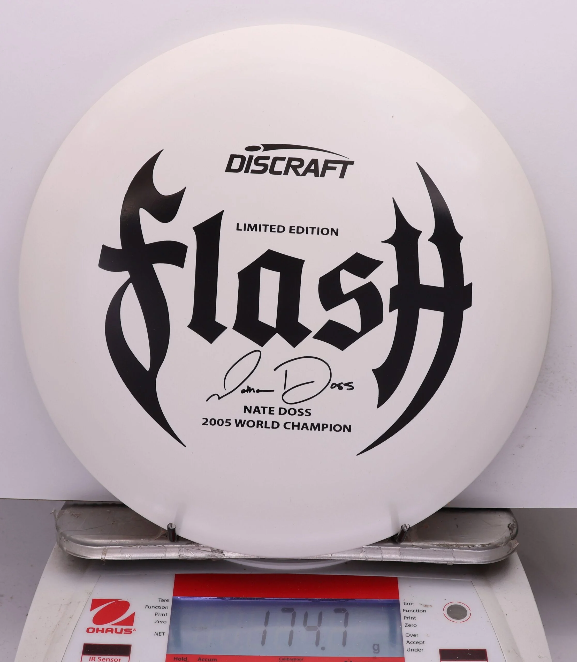 1073849 ESP Flash, Nate Doss Limited Edition - #14 White, 175