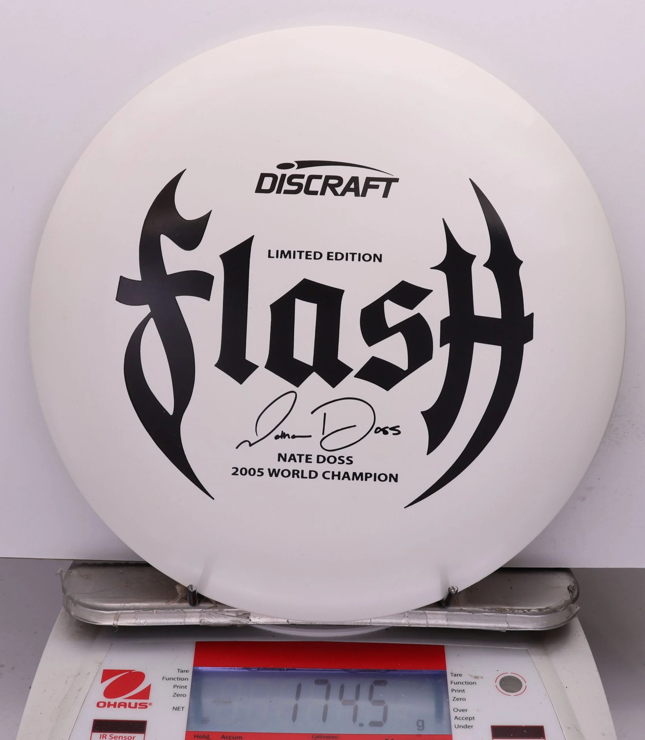 1073850 ESP Flash, Nate Doss Limited Edition - #15 White, 175