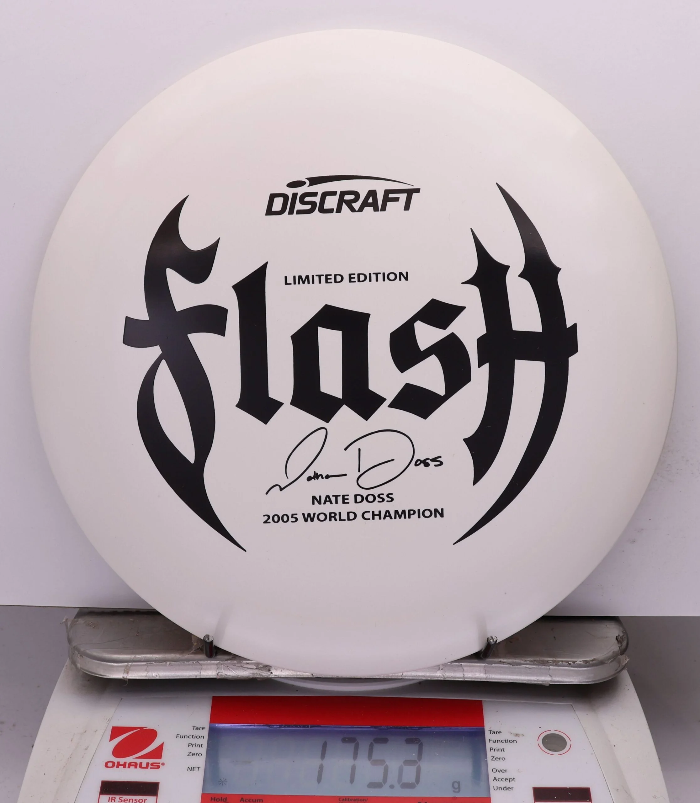 1073876 ESP Flash, Nate Doss Limited Edition - #17 White, 175