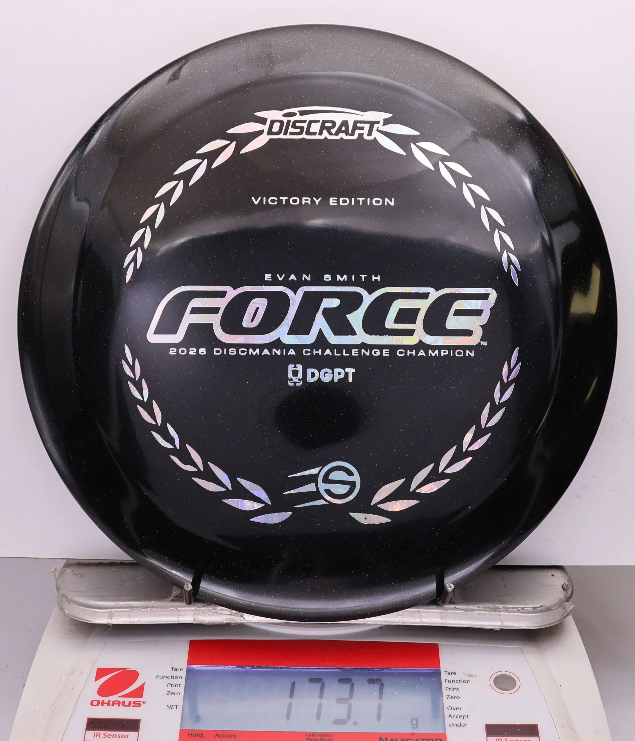 1073950 Midnight Z Sparkle Force, Evan Smith 2026 Discmania Challenge Champion - #04 Black, 174