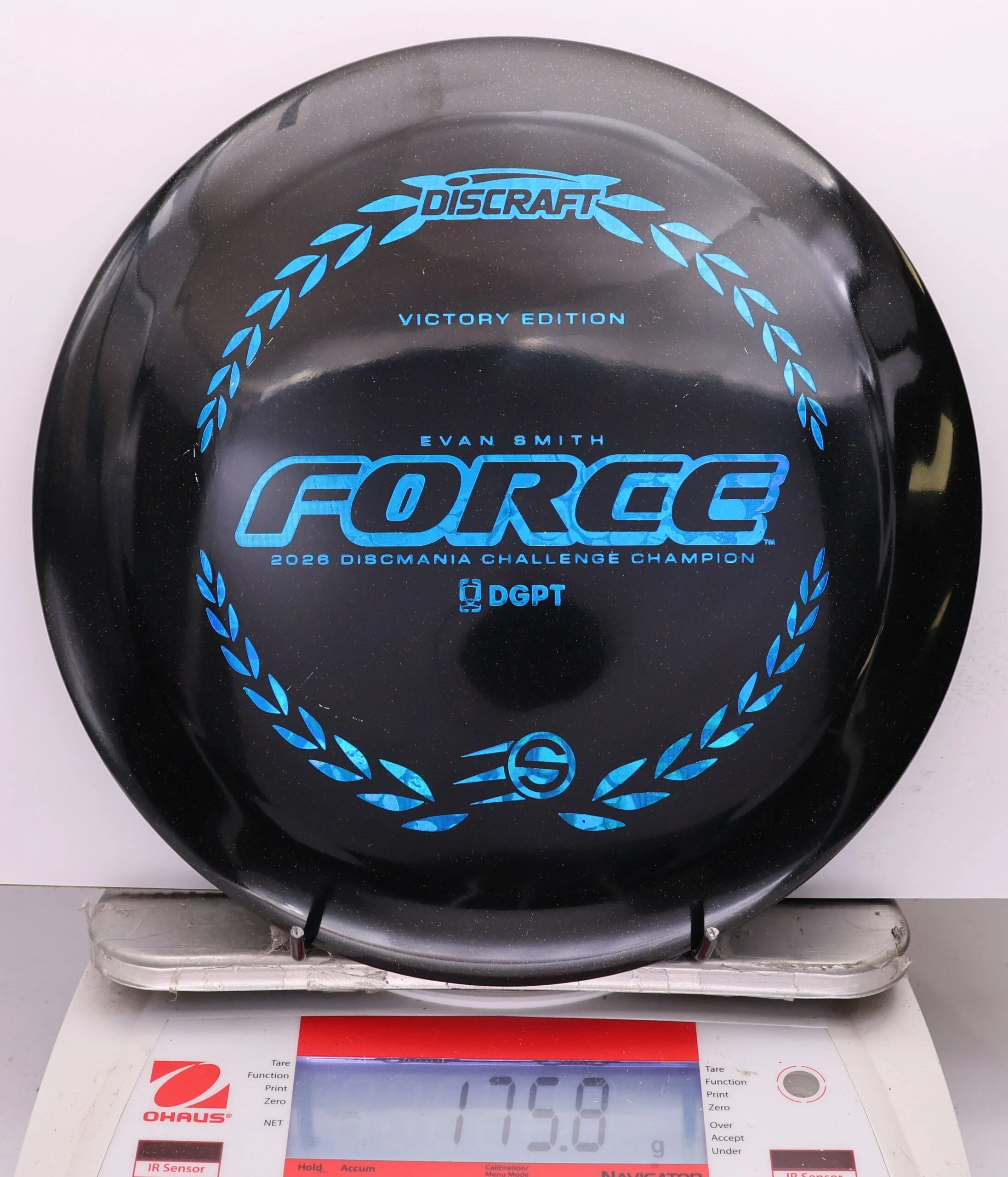 1073951 Midnight Z Sparkle Force, Evan Smith 2026 Discmania Challenge Champion - #05 Black, 176