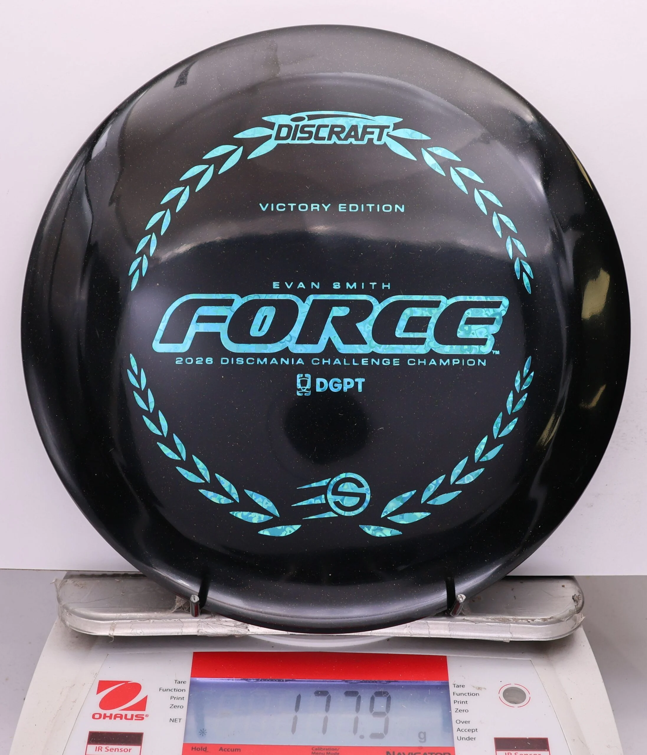 1073962 Midnight Z Sparkle Force, Evan Smith 2026 Discmania Challenge Champion - #07 Black, 178