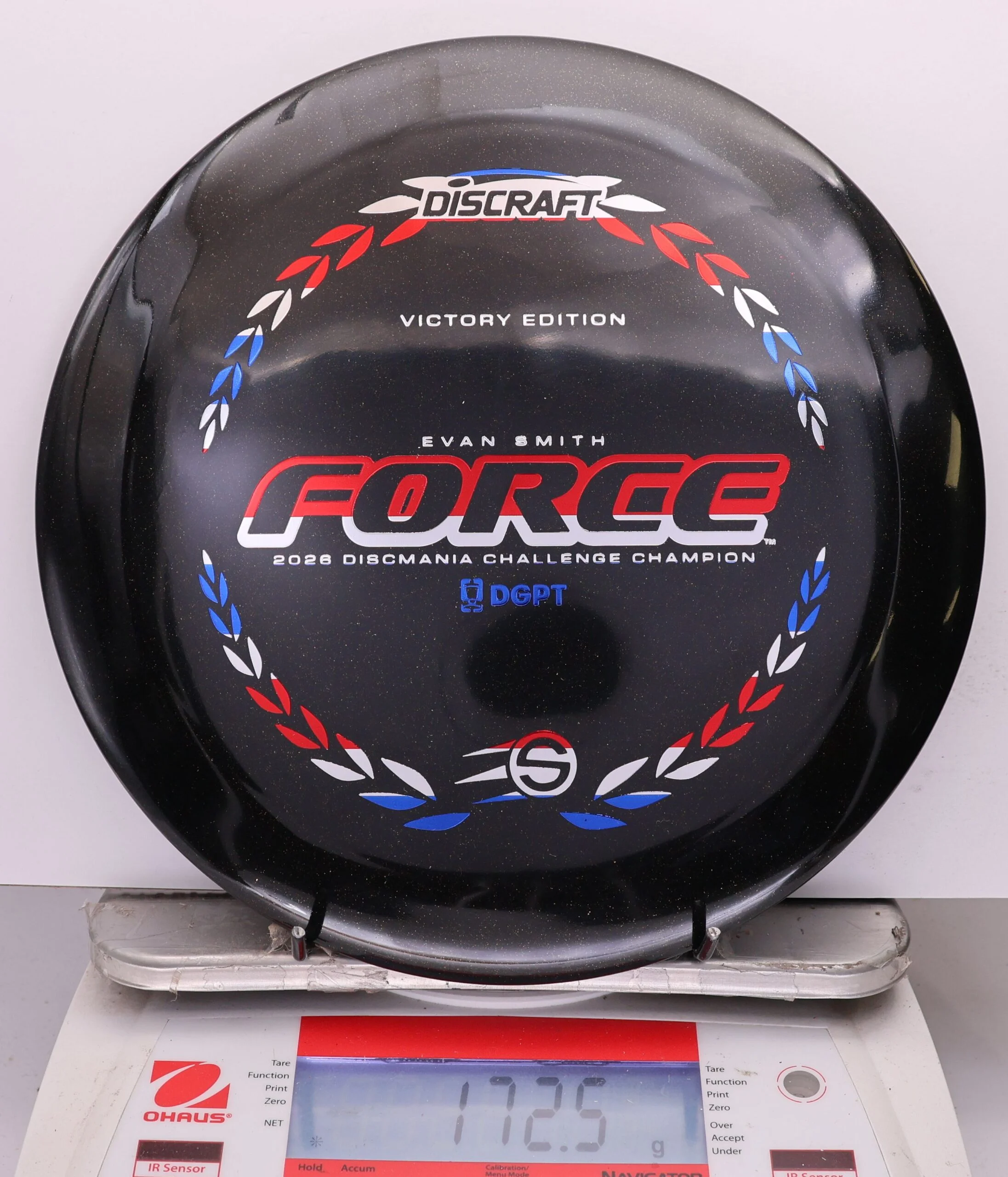 1073963 Midnight Z Sparkle Force, Evan Smith 2026 Discmania Challenge Champion - #08 Black, 173