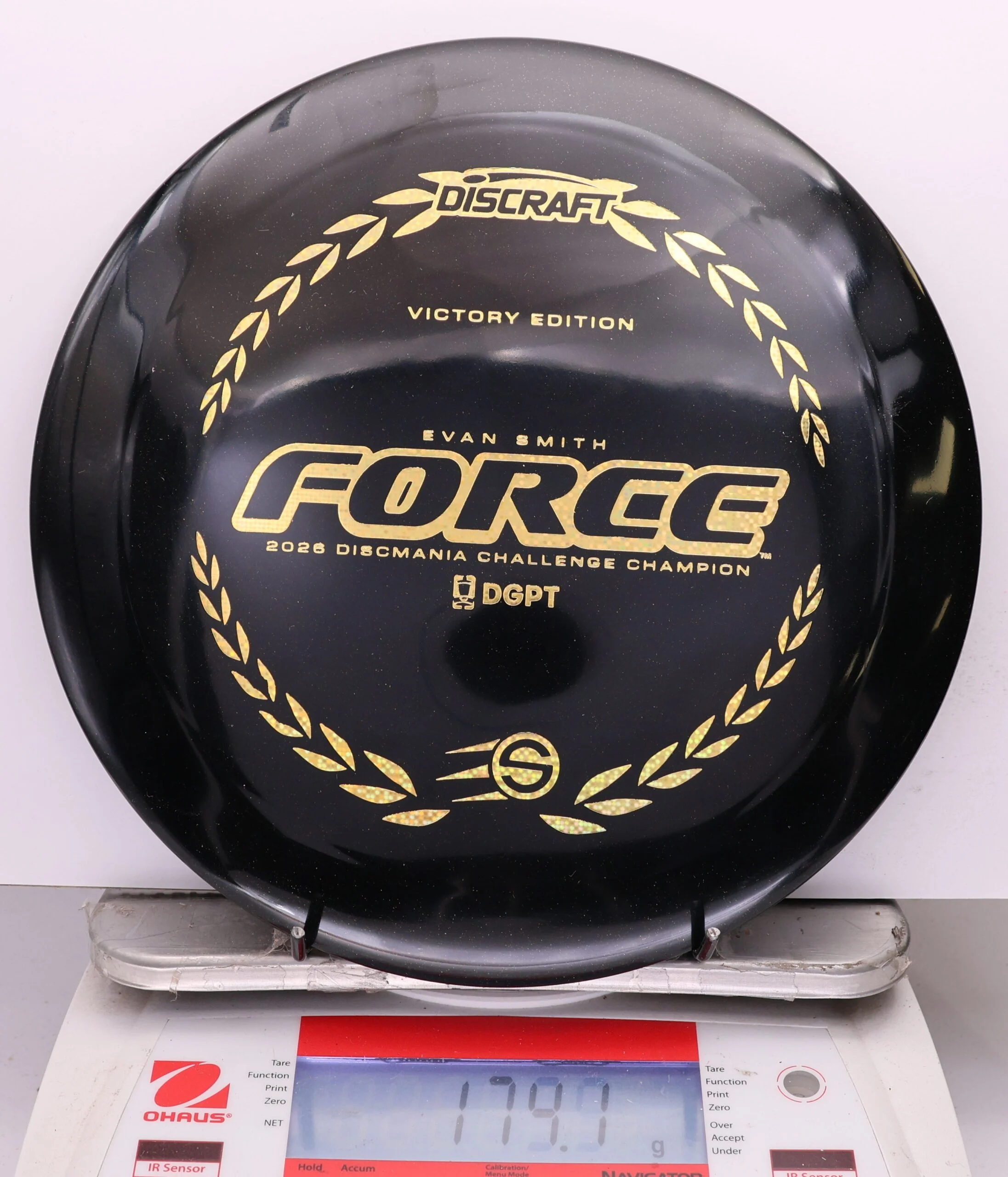 1073964 Midnight Z Sparkle Force, Evan Smith 2026 Discmania Challenge Champion - #09 Black, 174