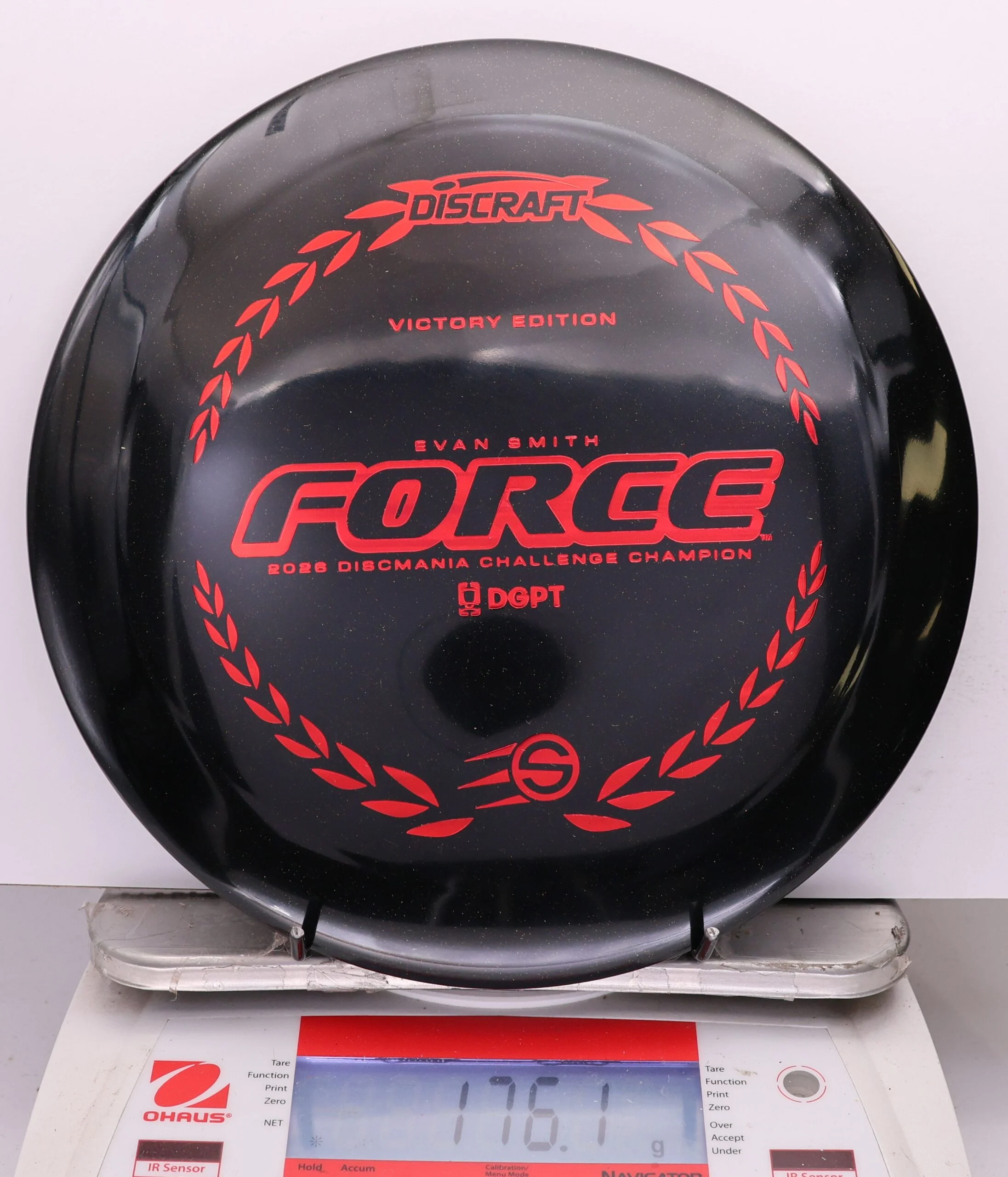 1073965 Midnight Z Sparkle Force, Evan Smith 2026 Discmania Challenge Champion - #10 Black, 176