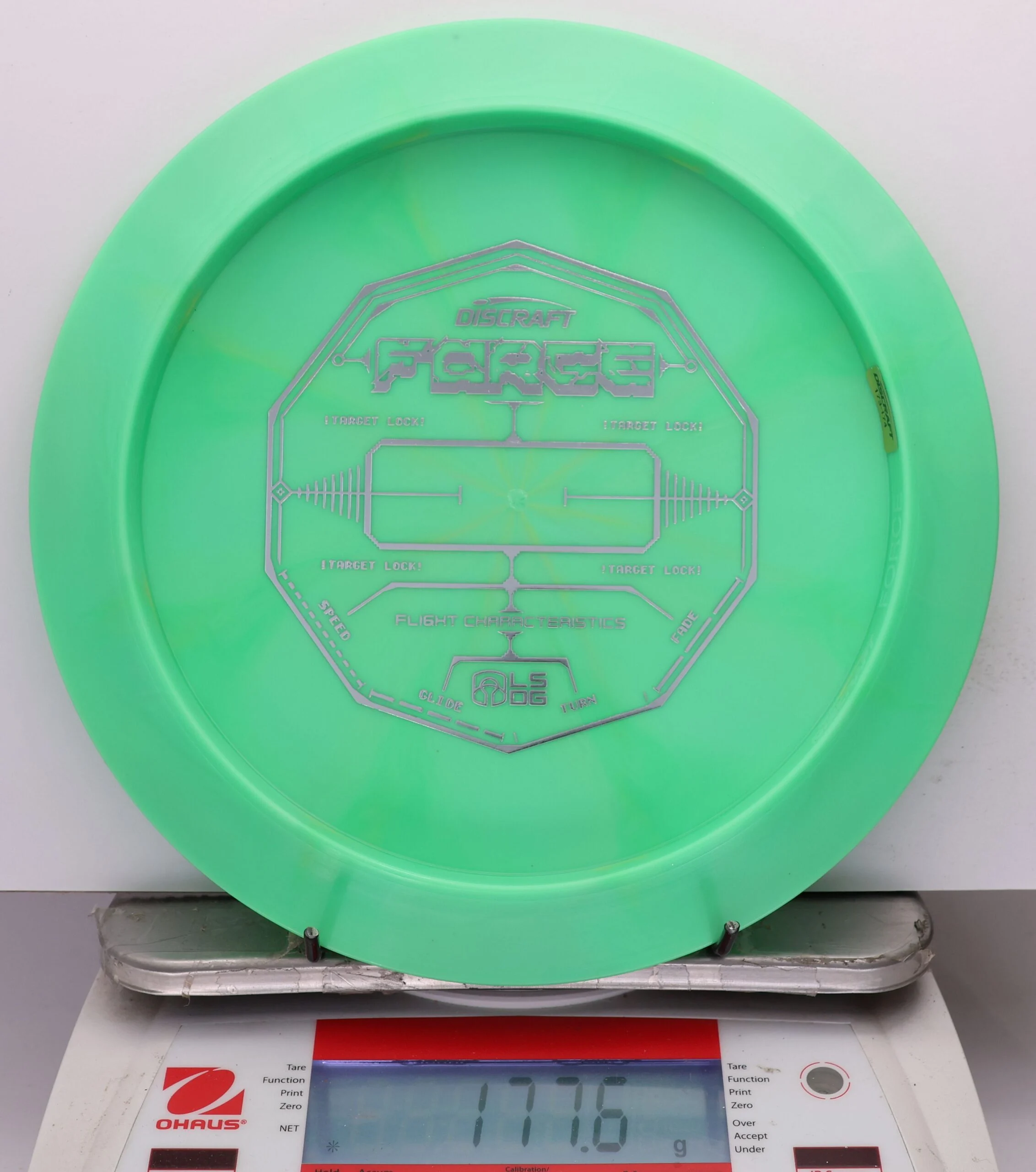 1074525 ESP Swirl Force, Bottom Stamp - 2026 Ledgestone 8 Hole - #01 Green, 178