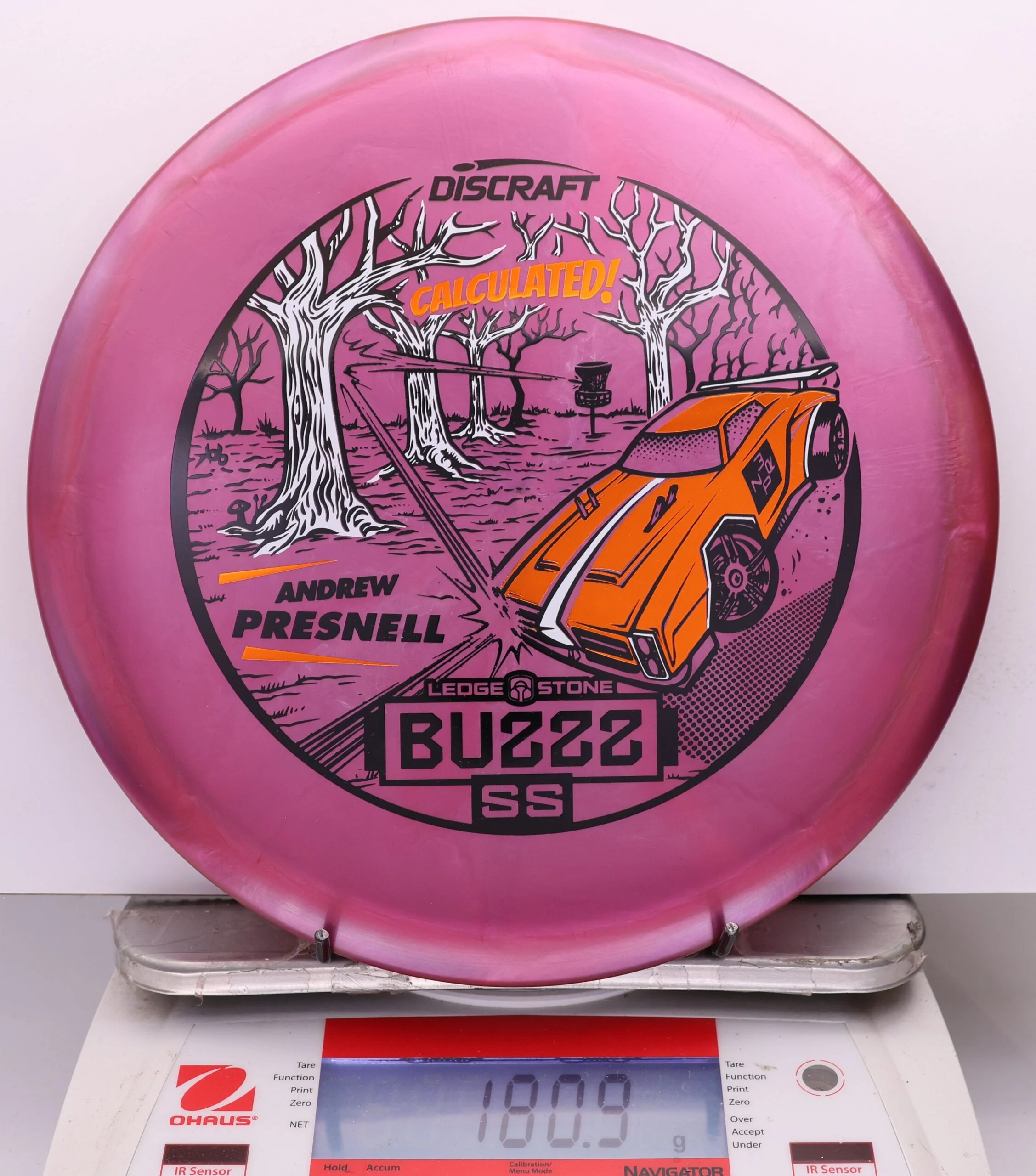 1074629 Big Z Swirl Buzzz SS, Andrew Presnell 2026 Ledgestone 8 Hole - #03 Magenta, 181