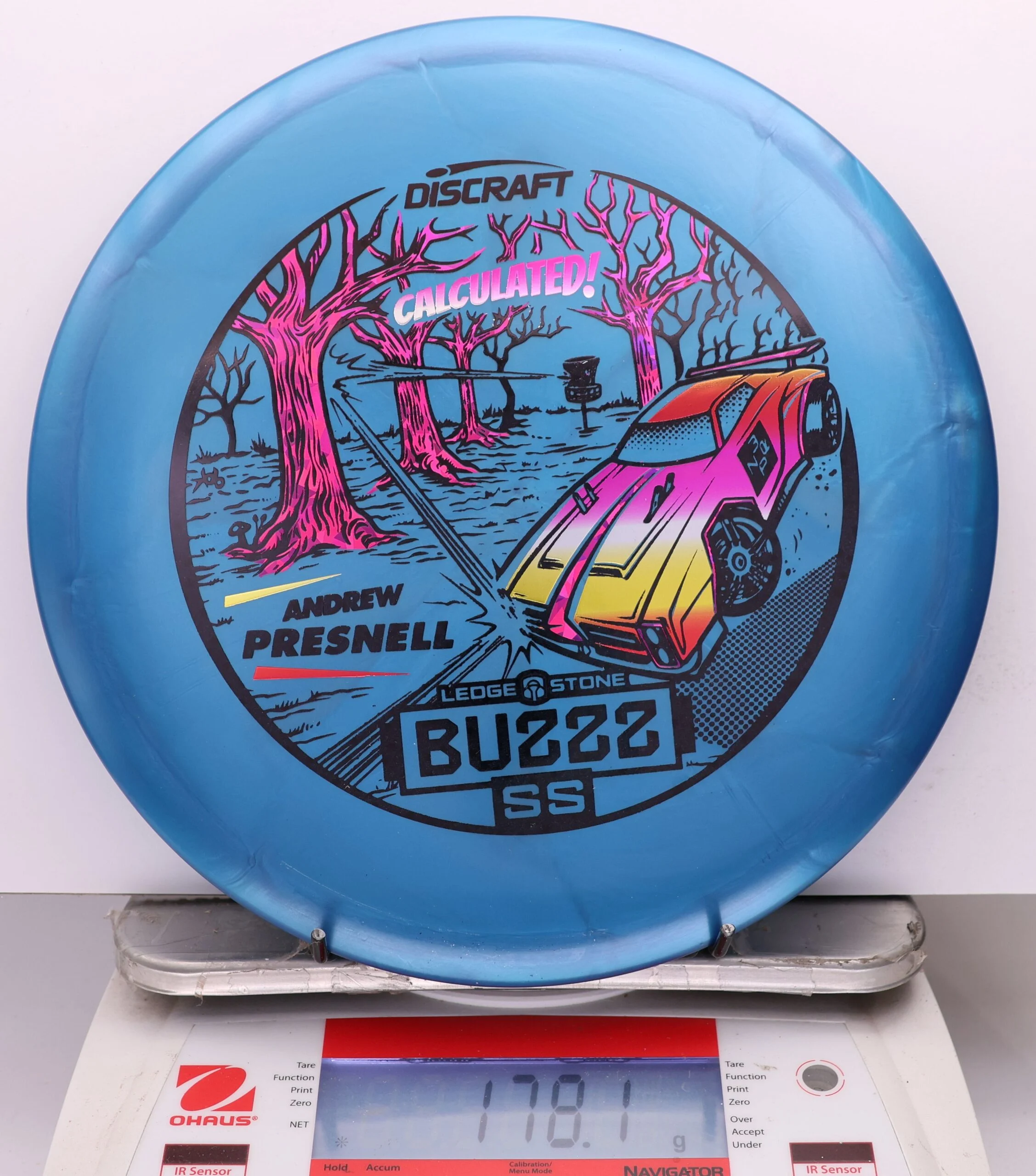 1074651 Big Z Swirl Buzzz SS, Andrew Presnell 2026 Ledgestone 8 Hole - #11 Blue, 178