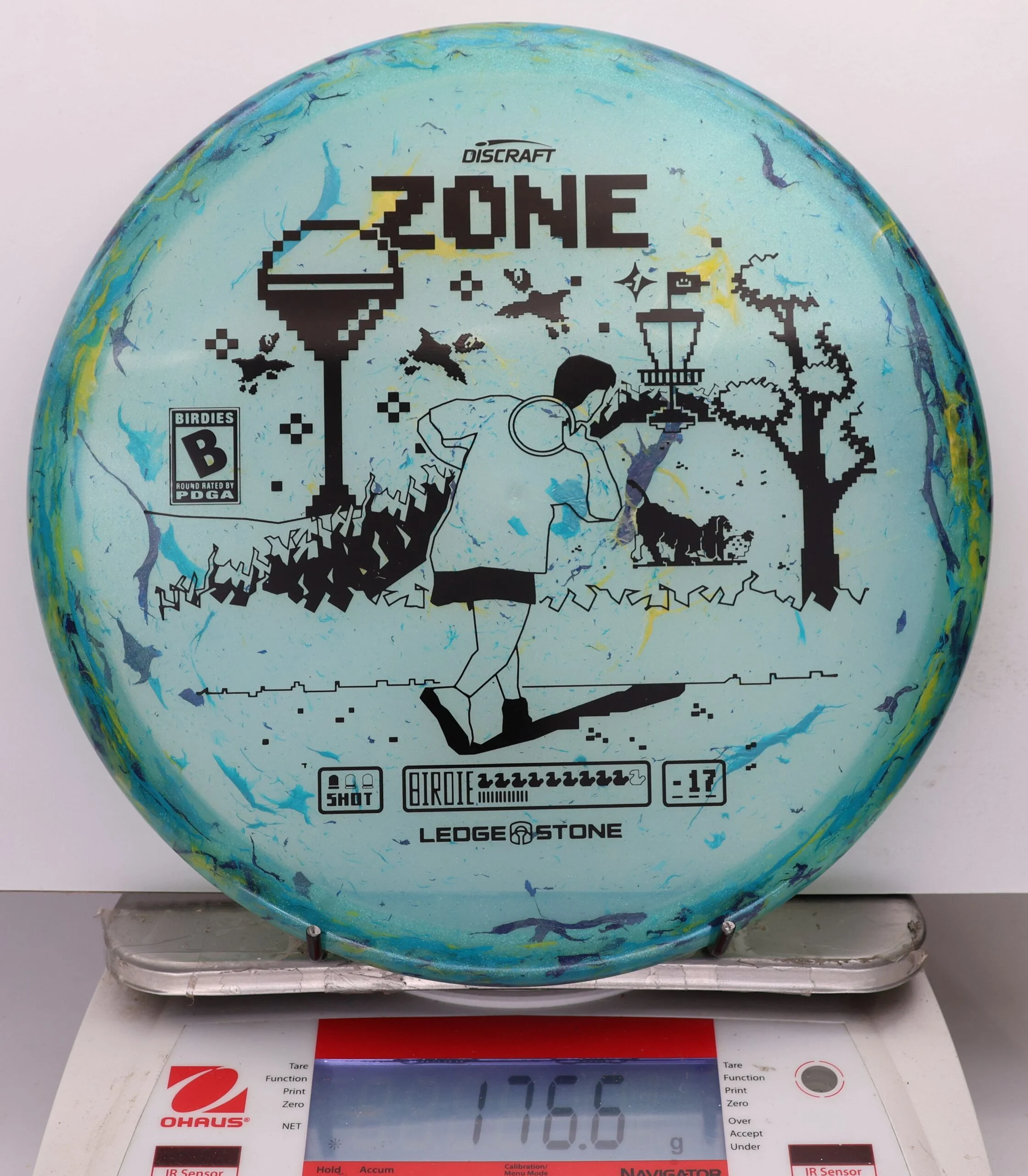 1074725 Colorshift Z FLX Jawbreaker Zone, 2026 Ledgestone - #09 Teal, 177